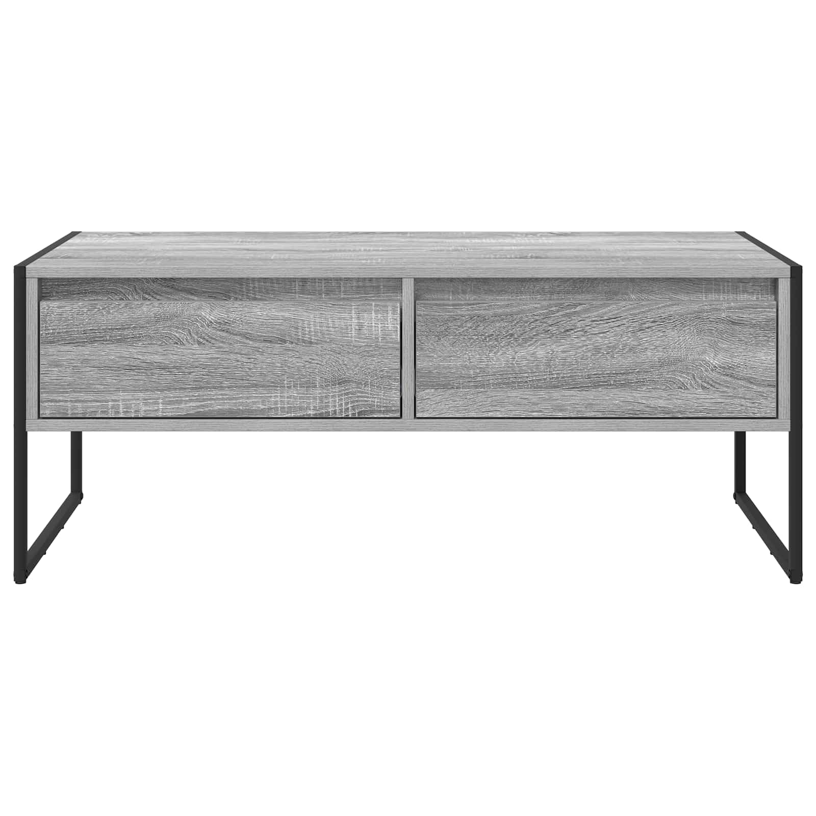 Kavos staliukas Pilkas Sonoma 100 x 46 x 40 cm Apdirbta mediena