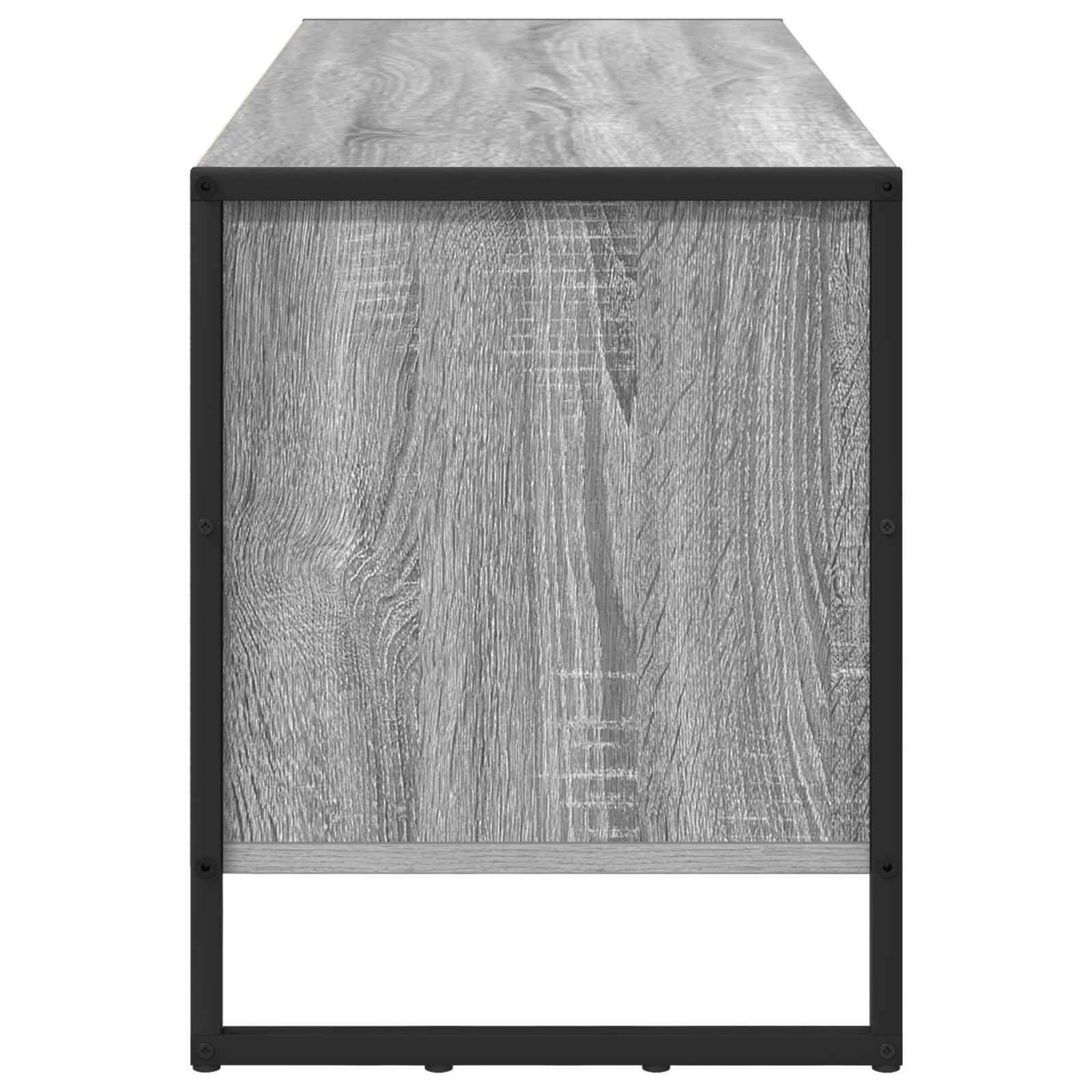Batu skrynia Pilkas Sonoma 100 x 35 x 44 cm Apdirbta mediena