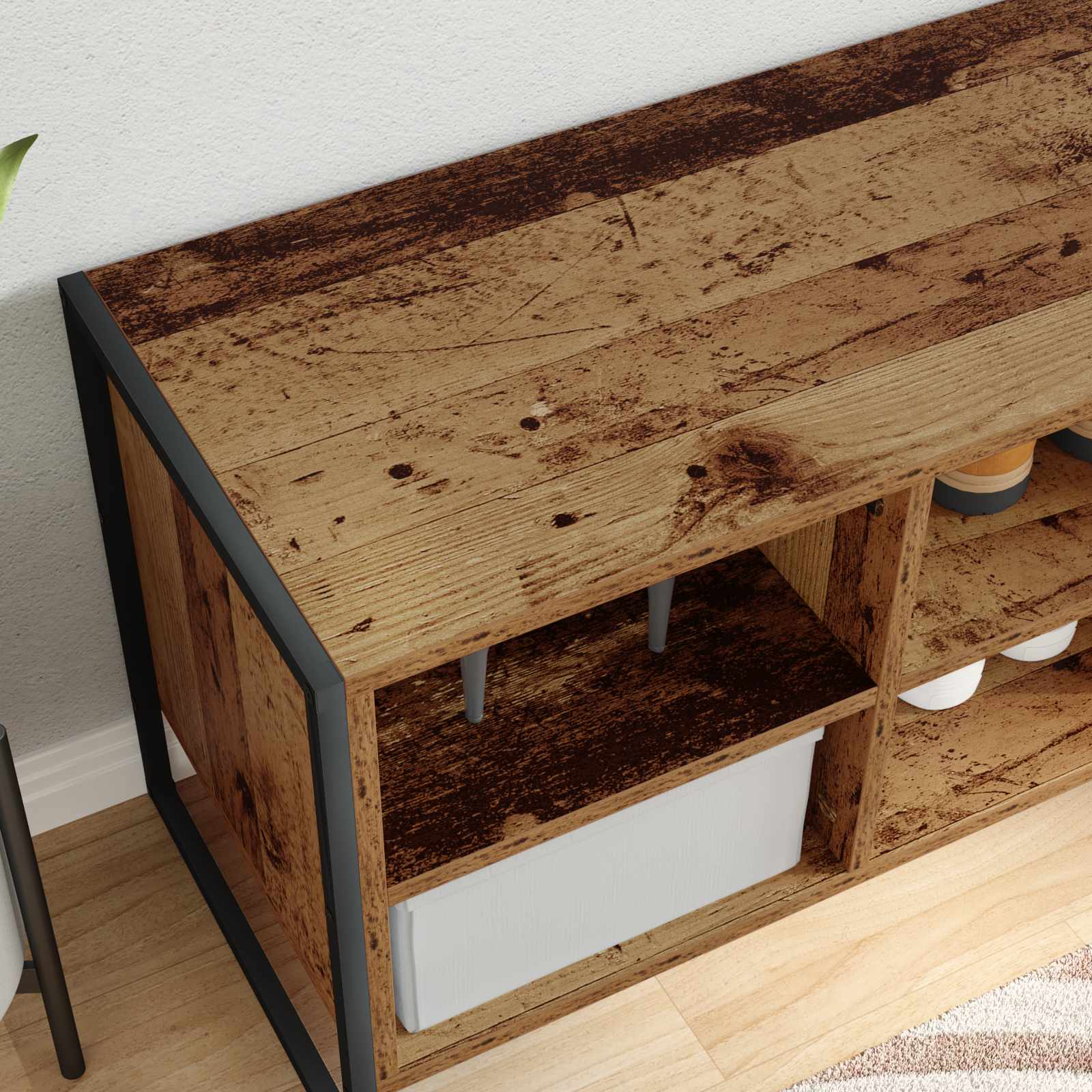 Batu skrynia Senovinis medis 100 x 35 x 44 cm Apdirbta mediena
