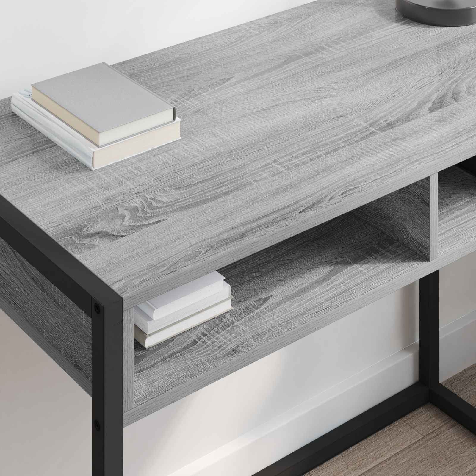 Stalas Pilkas Sonoma 100 x 50 x 75 cm Apdirbta mediena