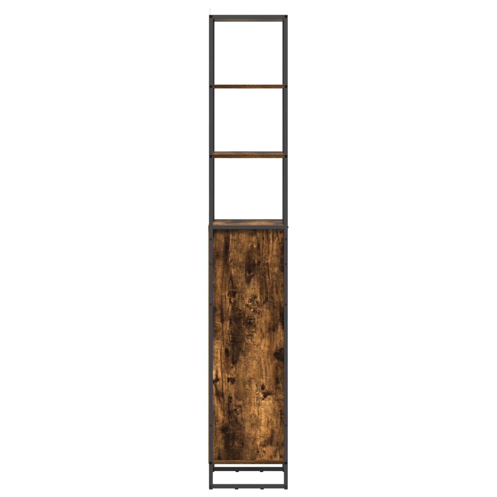Vannas istabas skapītis ar atvilktnēm Dūmu ozols 40 x 30 x 180 cm