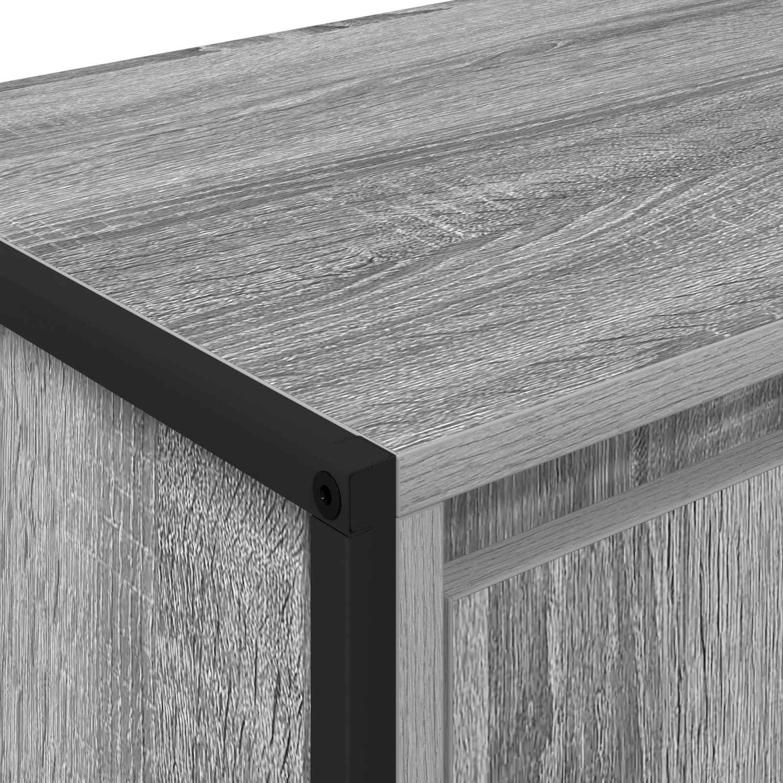 TV Cabinet Grey Sonoma 140 x 36 x 49.5 cm