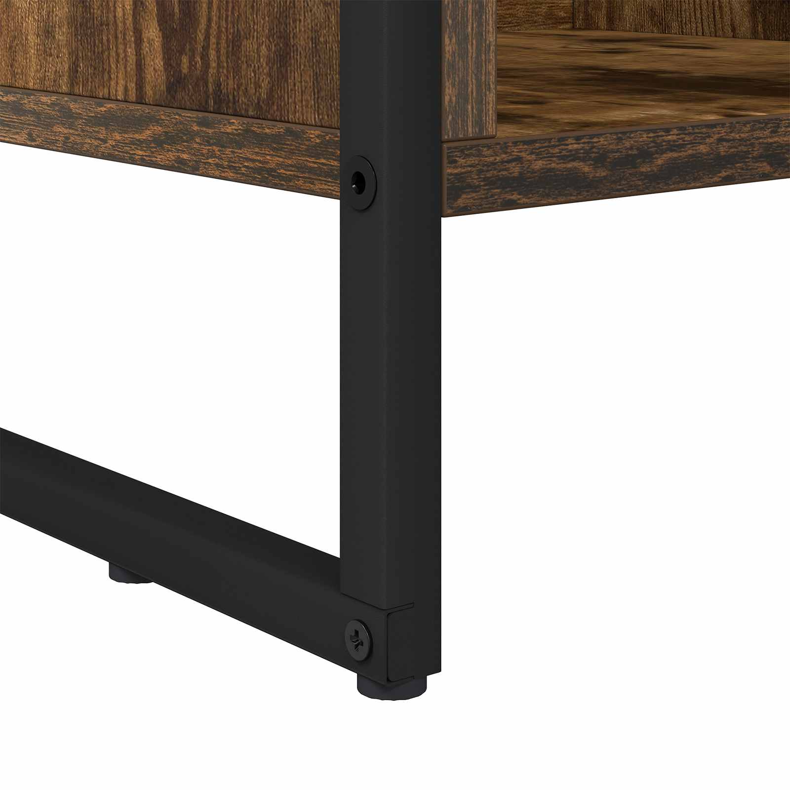 Bookcase Smoked Oak 99.5 x 30 x 108.5 cm