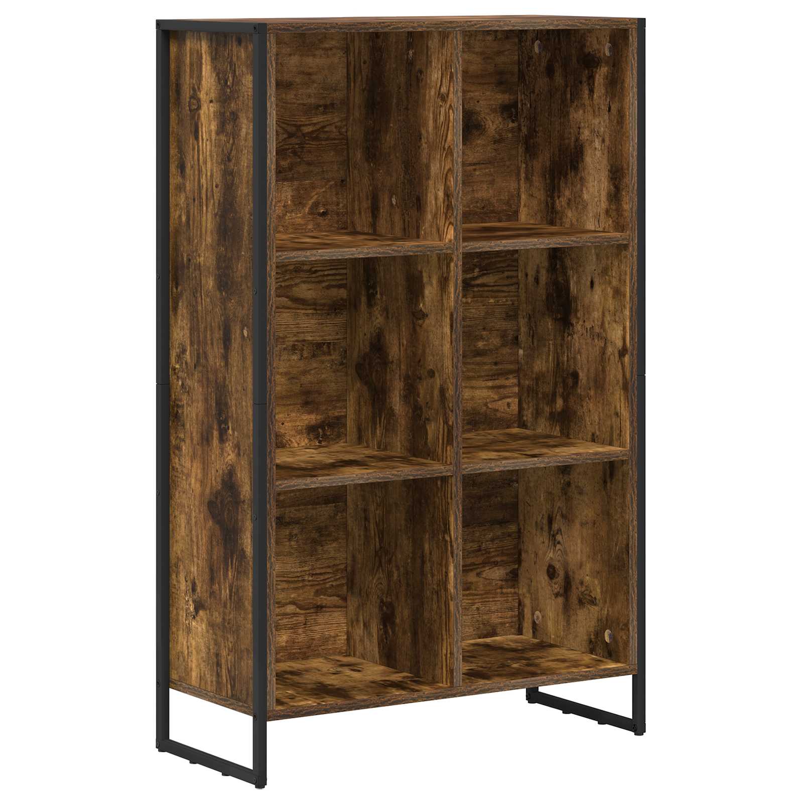 Bookcase Smoked Oak 99.5 x 30 x 108.5 cm