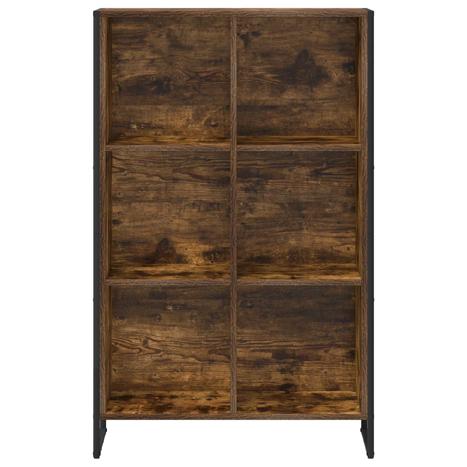 Bookcase Smoked Oak 99.5 x 30 x 108.5 cm