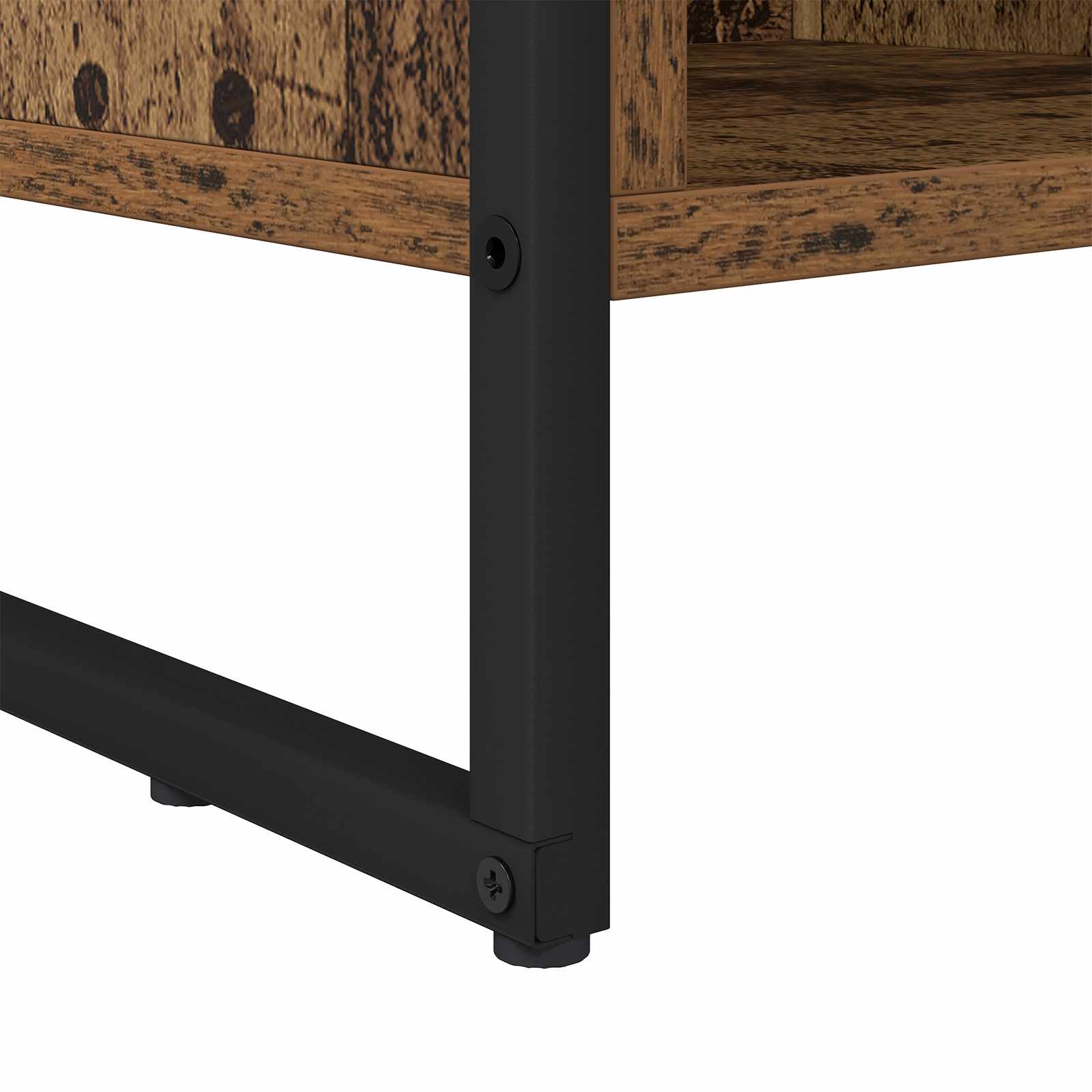 Bookshelf Antique Wood 99.5 x 30 x 108.5 cm