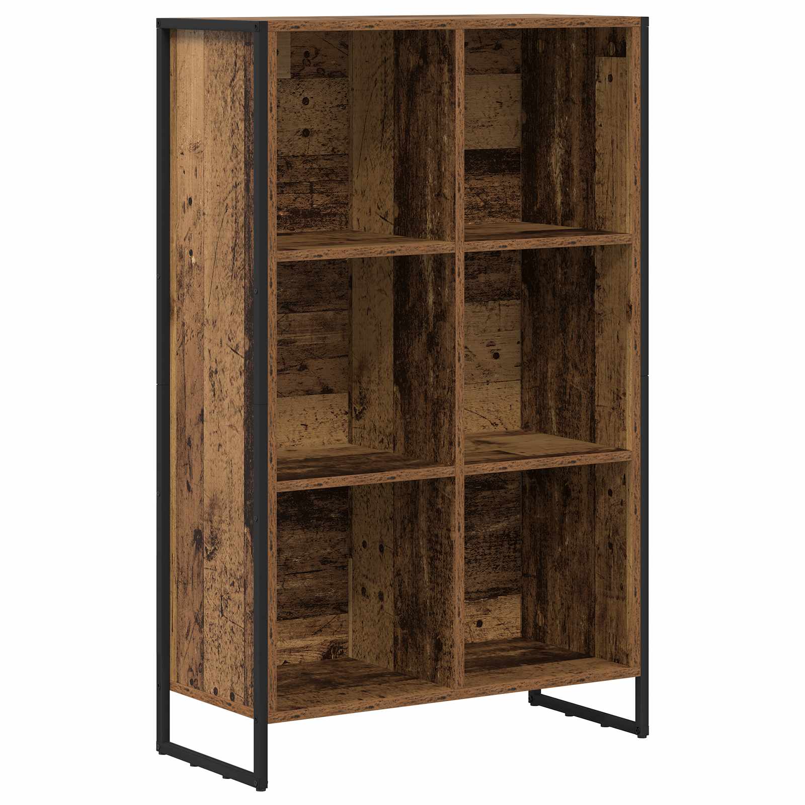 Bookshelf Antique Wood 99.5 x 30 x 108.5 cm