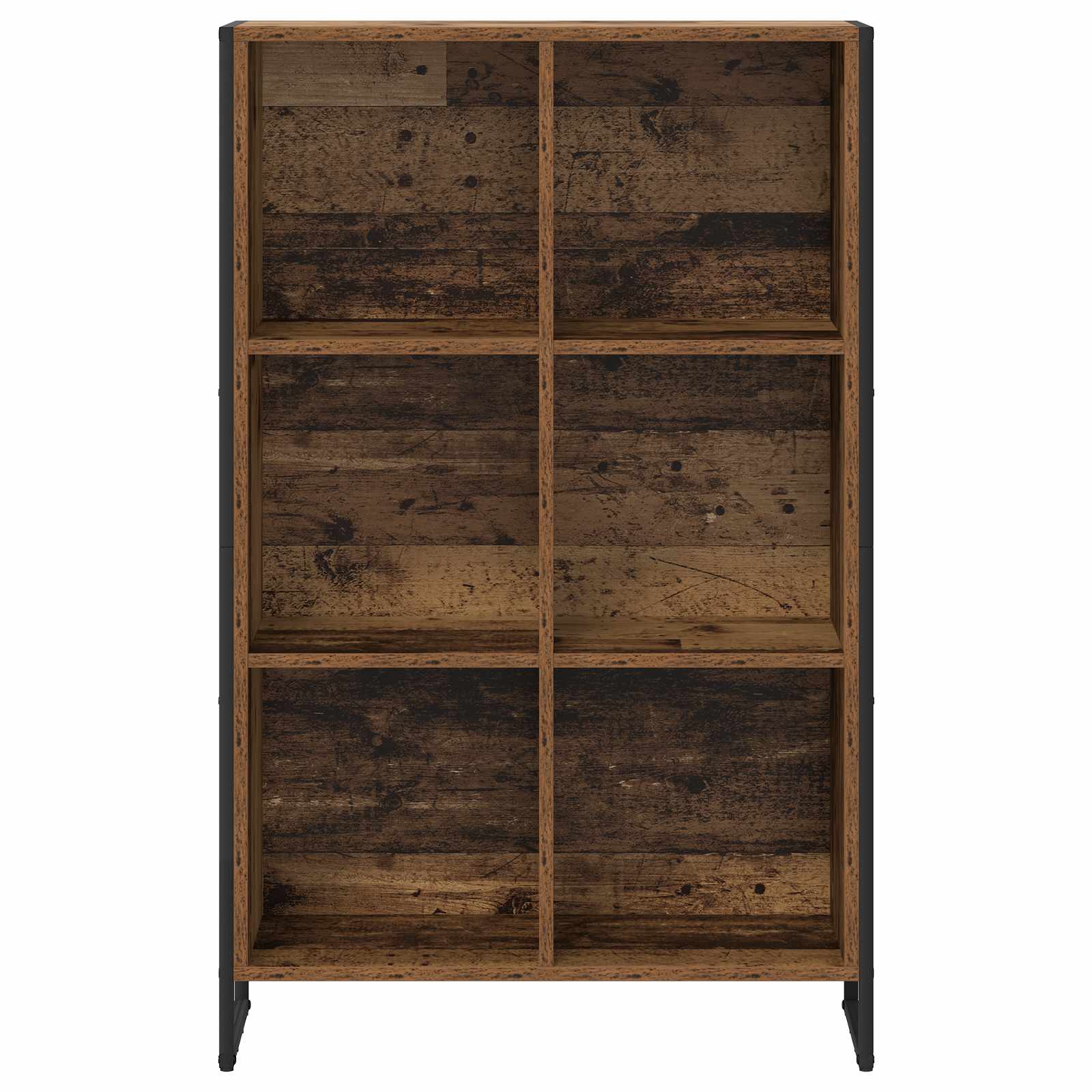 Bookshelf Antique Wood 99.5 x 30 x 108.5 cm
