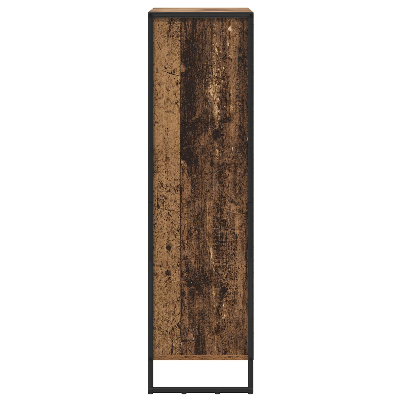 Bookshelf Antique Wood 99.5 x 30 x 108.5 cm