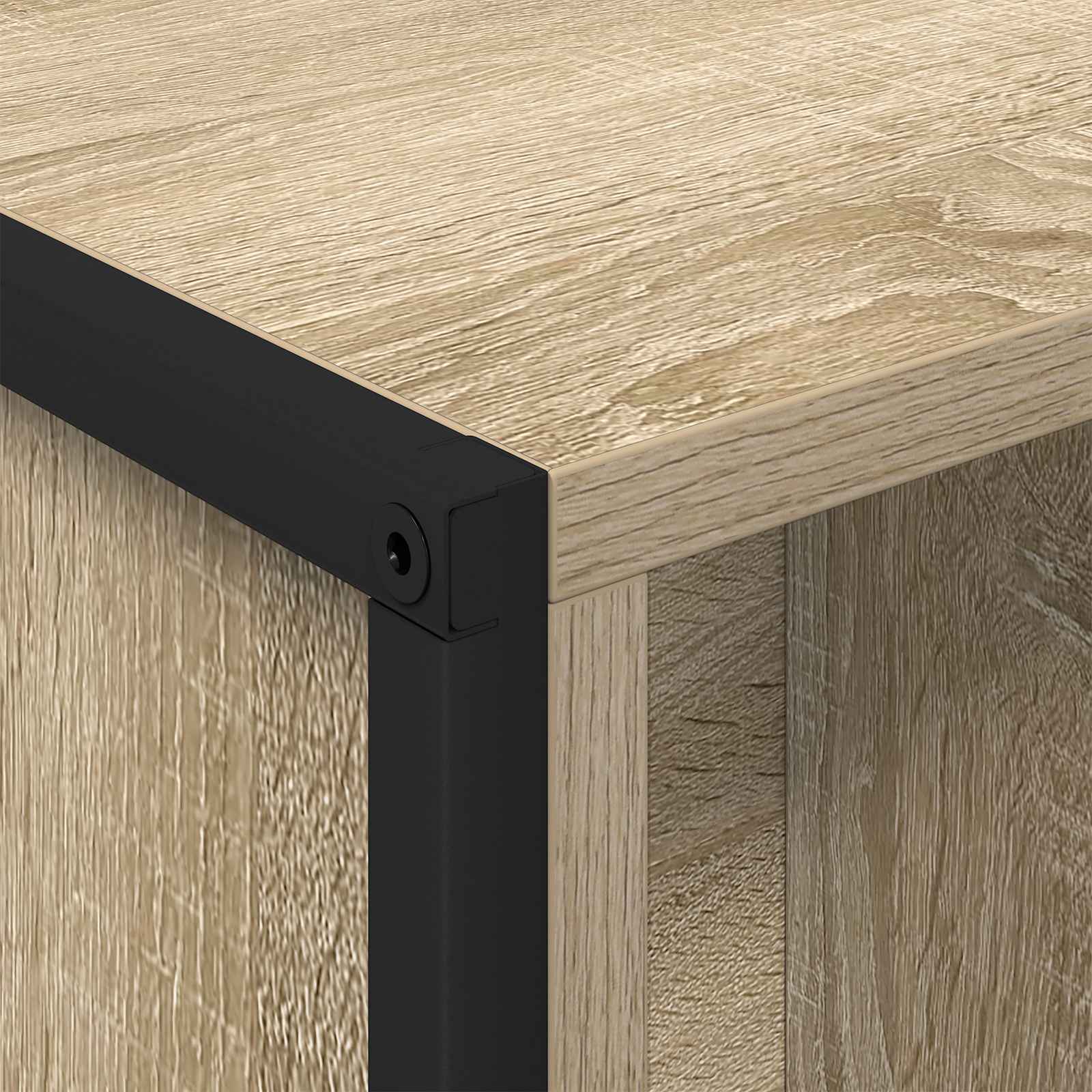Grāmatu skapis Sonoma 68 x 30 x 108.5 cm Inženierijas koksne