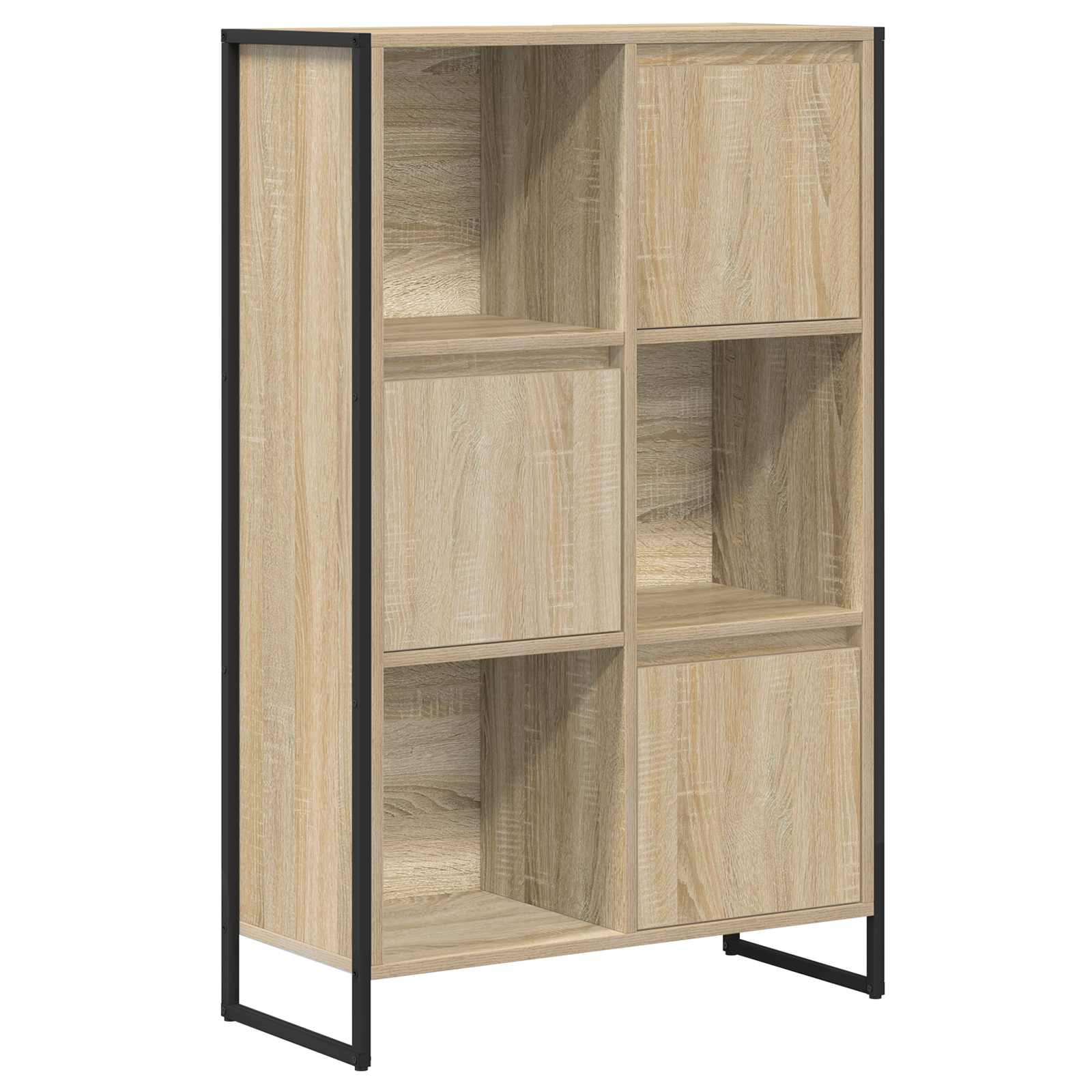 Grāmatu skapis Sonoma 68 x 30 x 108.5 cm Inženierijas koksne