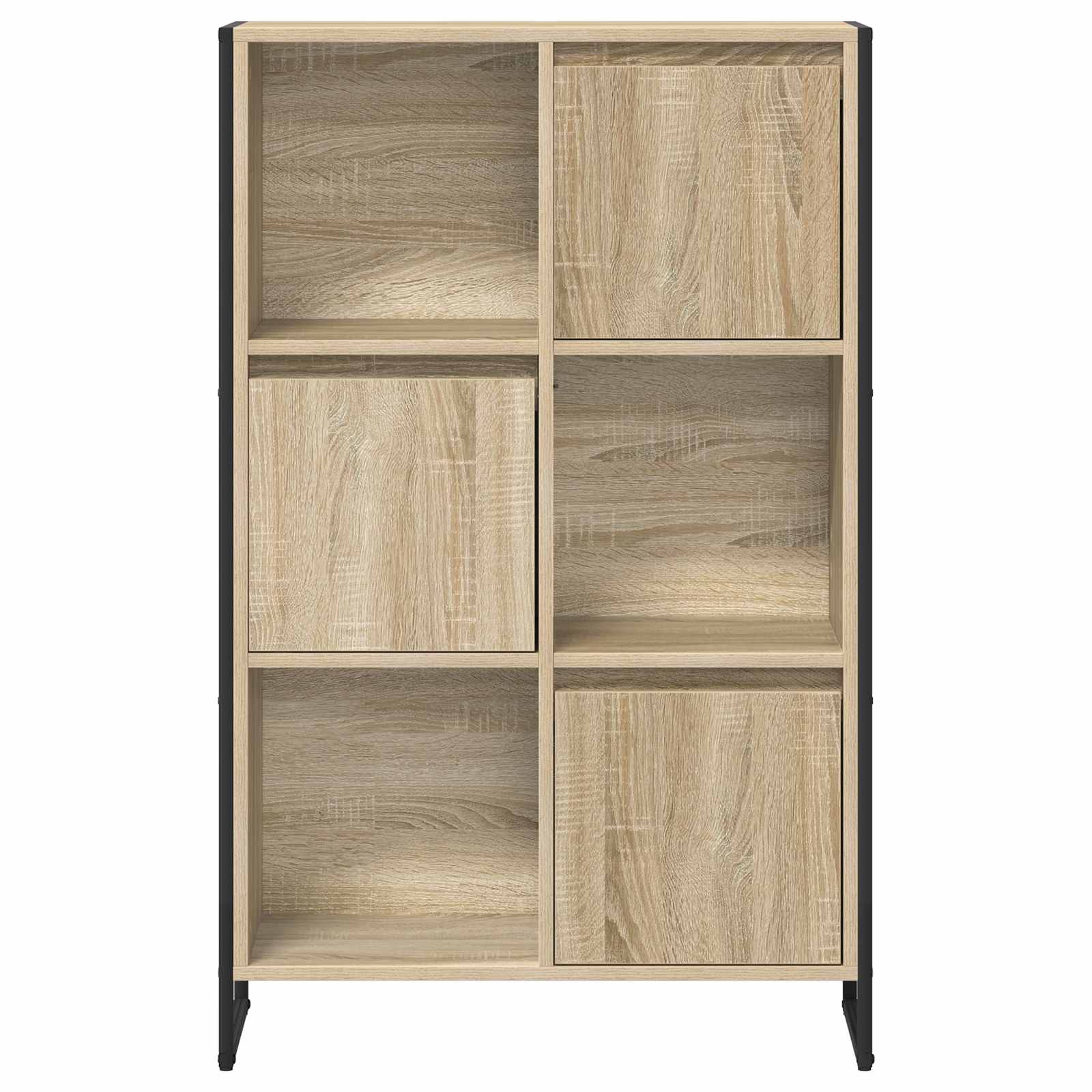 Grāmatu skapis Sonoma 68 x 30 x 108.5 cm Inženierijas koksne