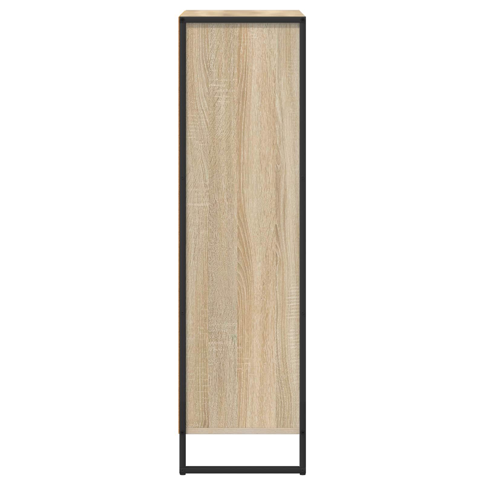 Grāmatu skapis Sonoma 68 x 30 x 108.5 cm Inženierijas koksne