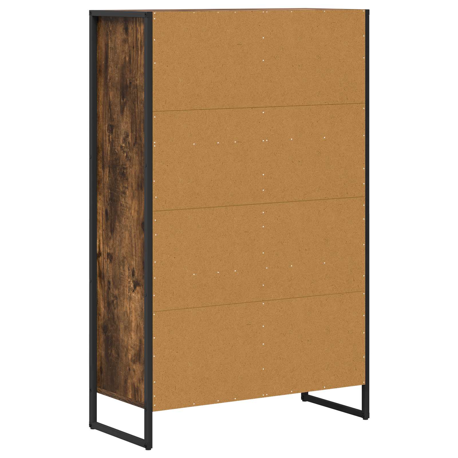 Grāmatu plaukts Dūmu ozols 68 x 30 x 108.5 cm