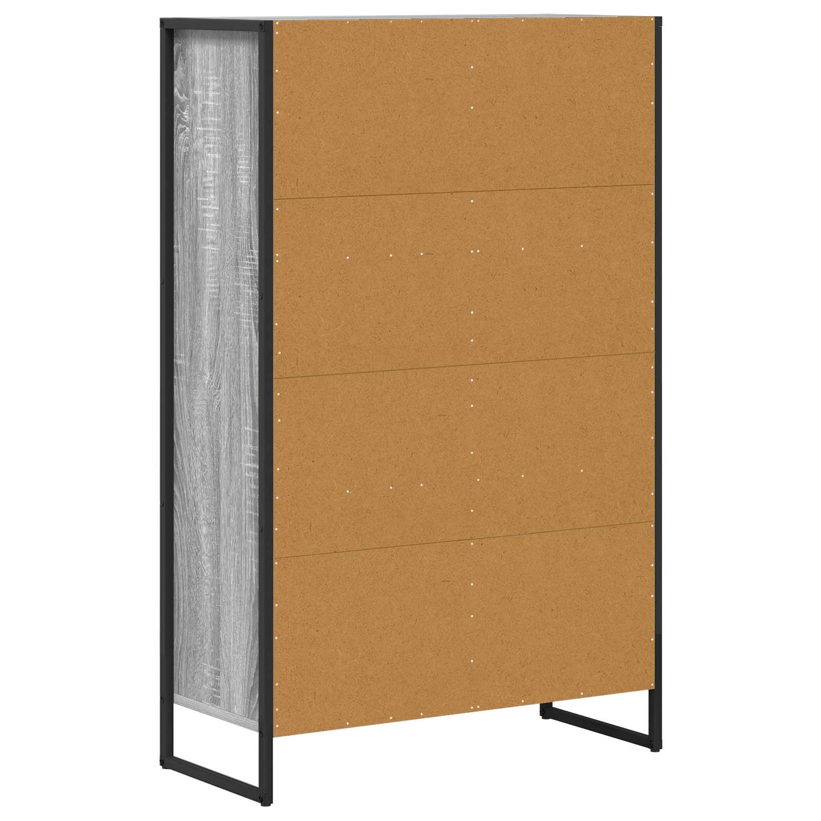 Knygų spinta Pilkas Sonoma 68 x 30 x 108.5 cm Apdirbta mediena