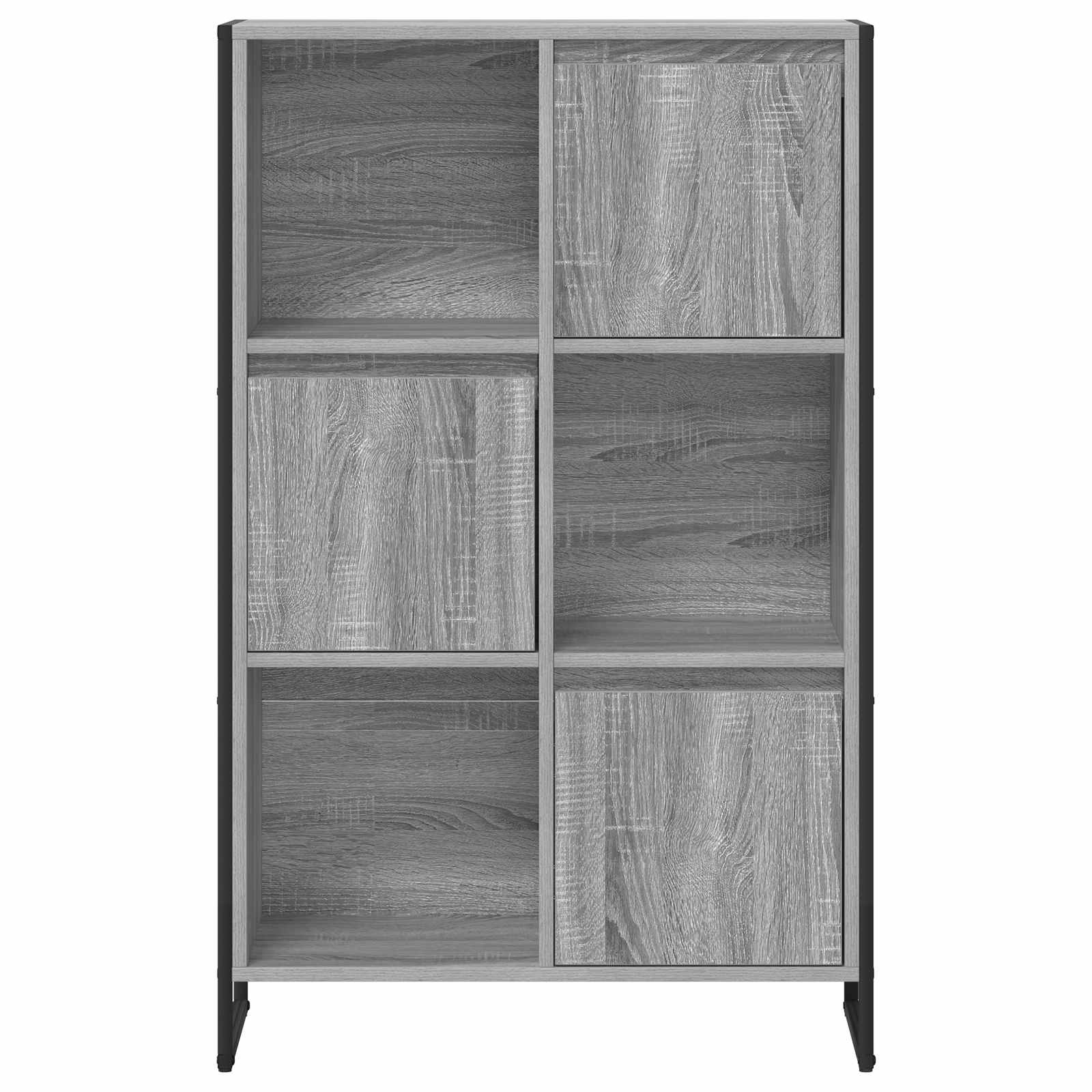 Knygų spinta Pilkas Sonoma 68 x 30 x 108.5 cm Apdirbta mediena