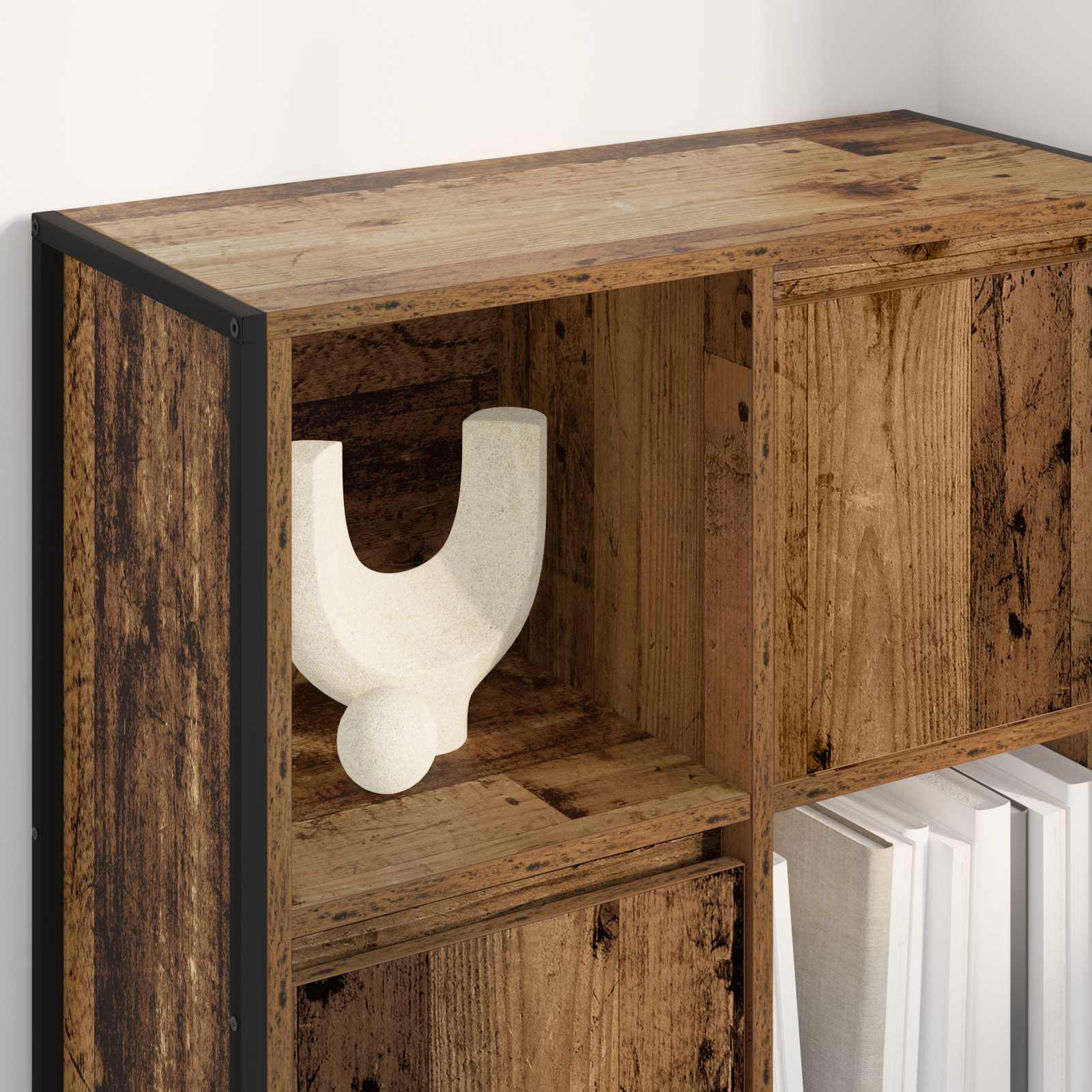 Grāmatu plaukts Antīks koks 68 x 30 x 108.5 cm