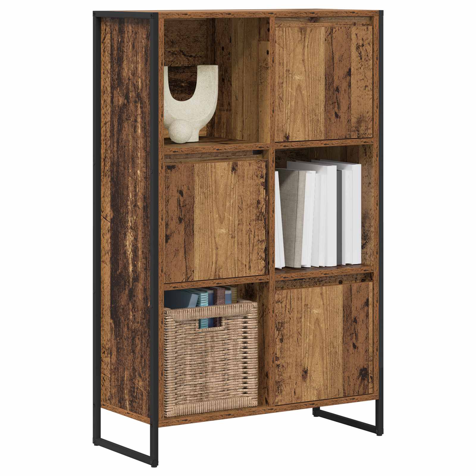 Grāmatu plaukts Antīks koks 68 x 30 x 108.5 cm