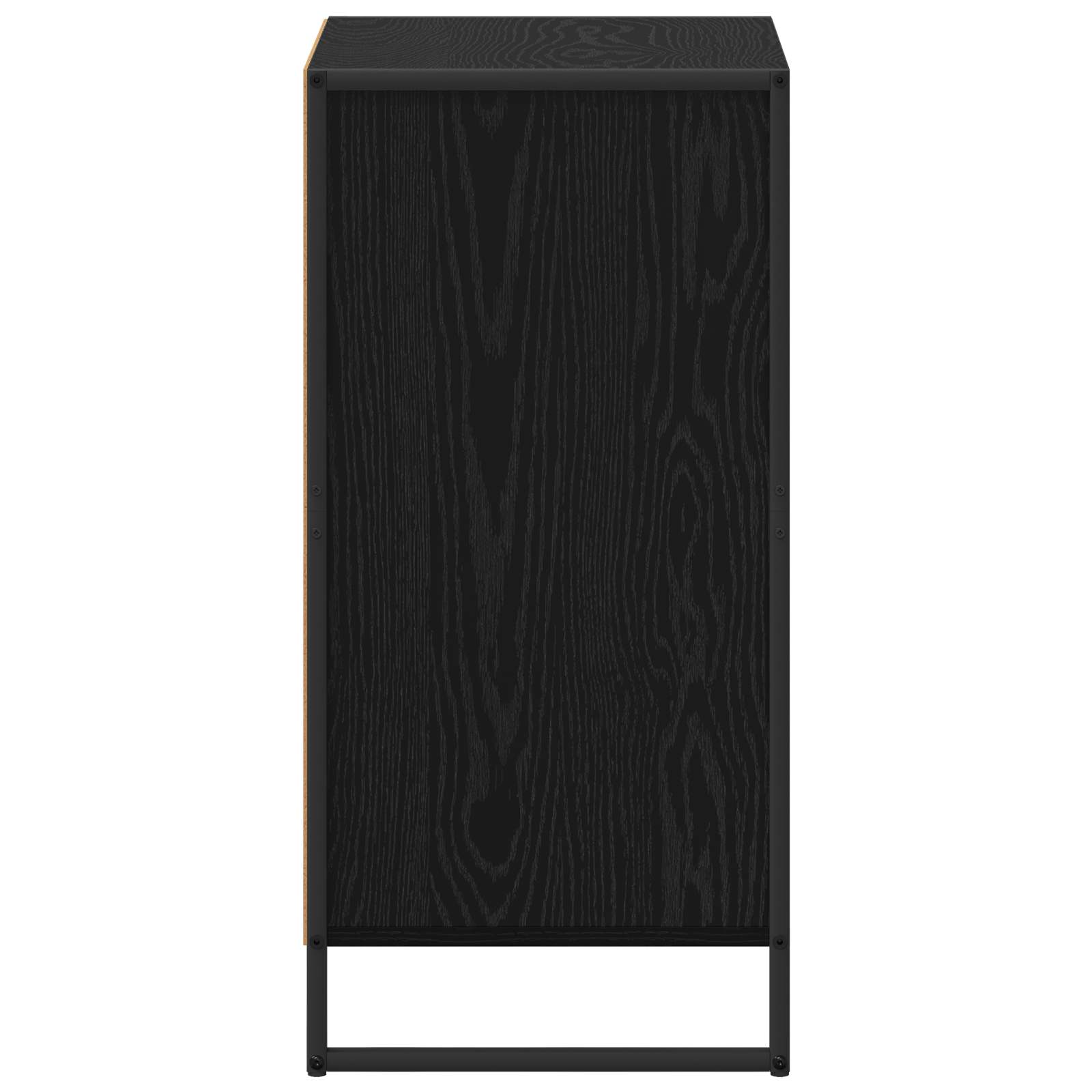 Kumode Melns ozols 42 x 36 x 75.5 cm Inženierijas koks