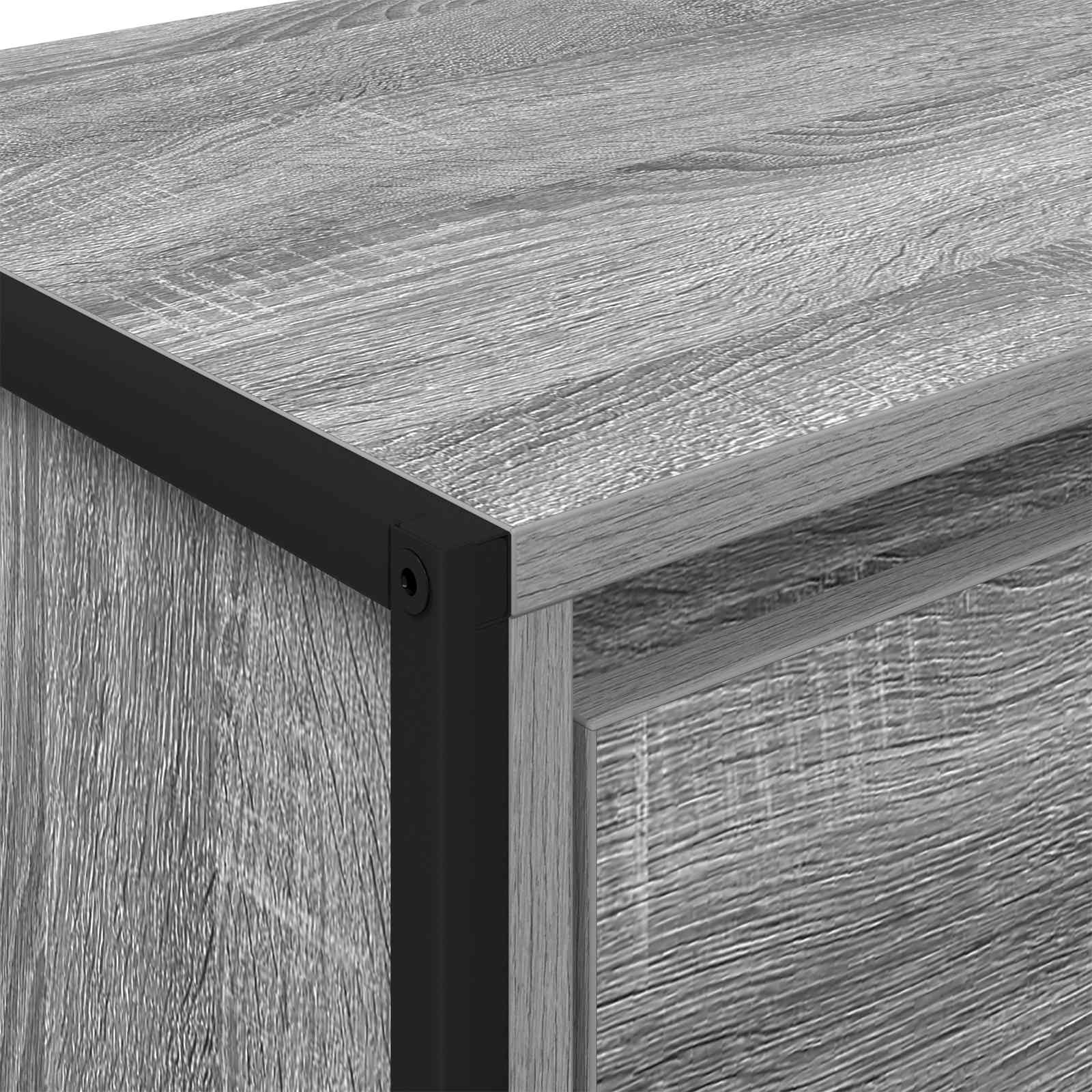 Kabalas Pilkas Sonoma 42 x 36 x 75.5 cm Apdirbta mediena
