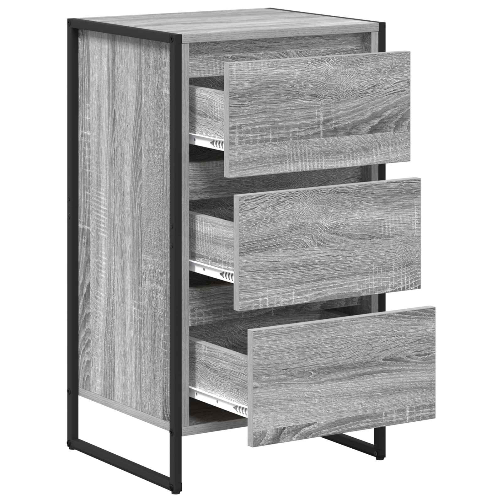 Kabalas Pilkas Sonoma 42 x 36 x 75.5 cm Apdirbta mediena