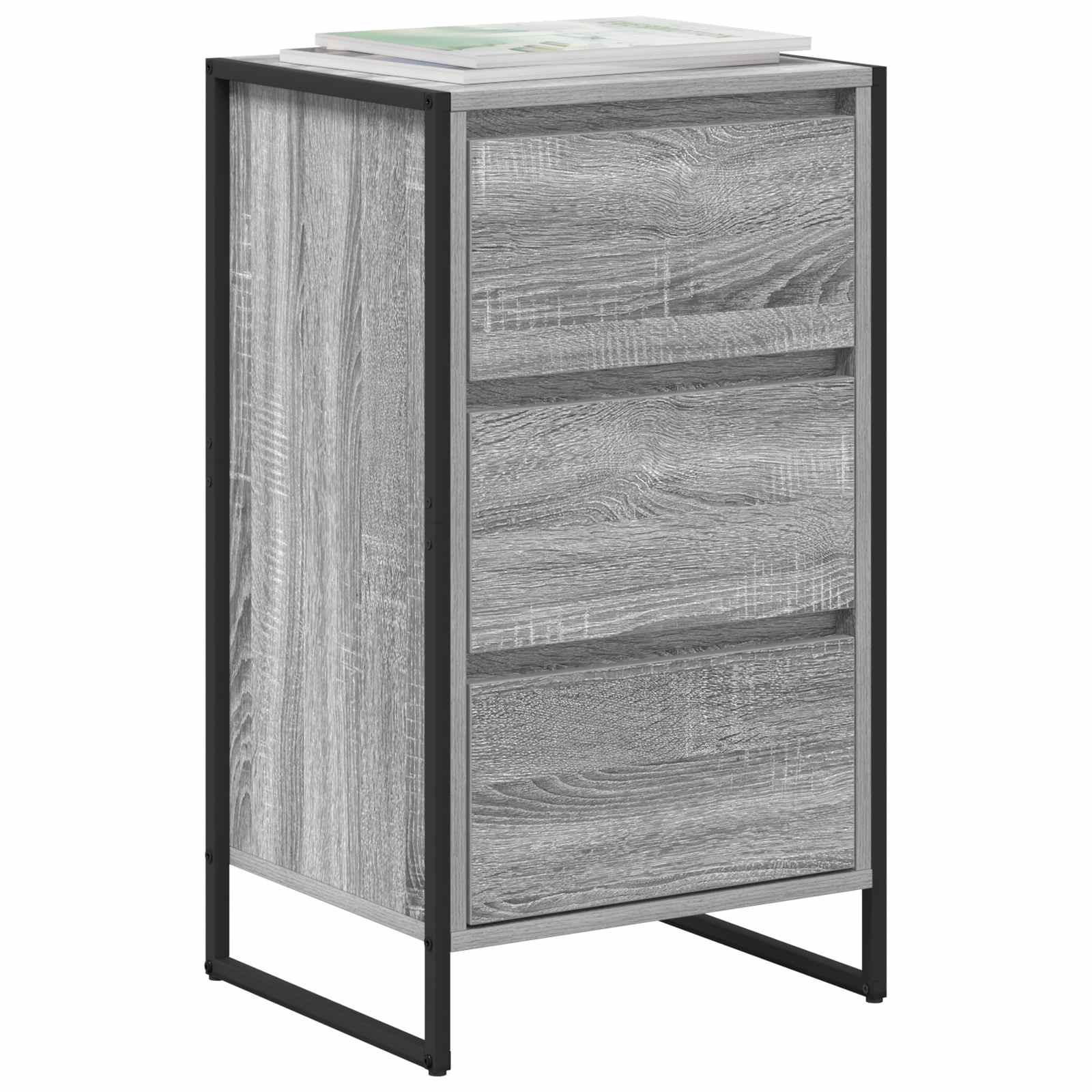 Kabalas Pilkas Sonoma 42 x 36 x 75.5 cm Apdirbta mediena