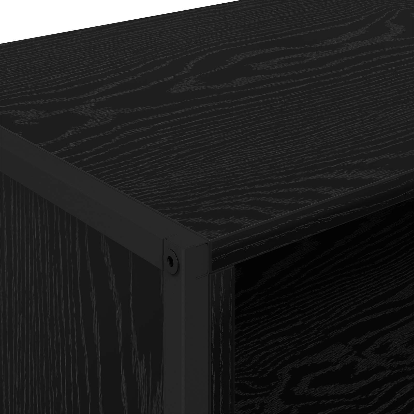 Televizora skapītis Melns ozols 100 x 36.5 x 30.5 cm
