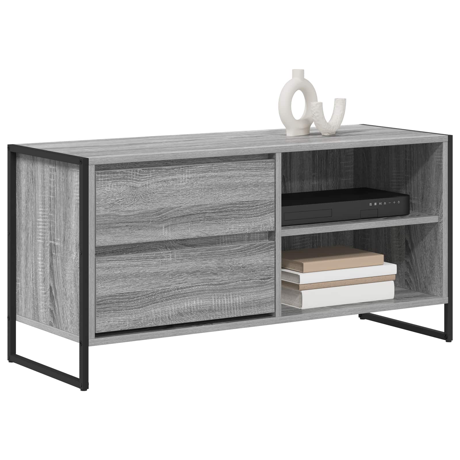 Televizoriaus spintelė Pilkas Sonoma 100 x 36 x 49,5 cm