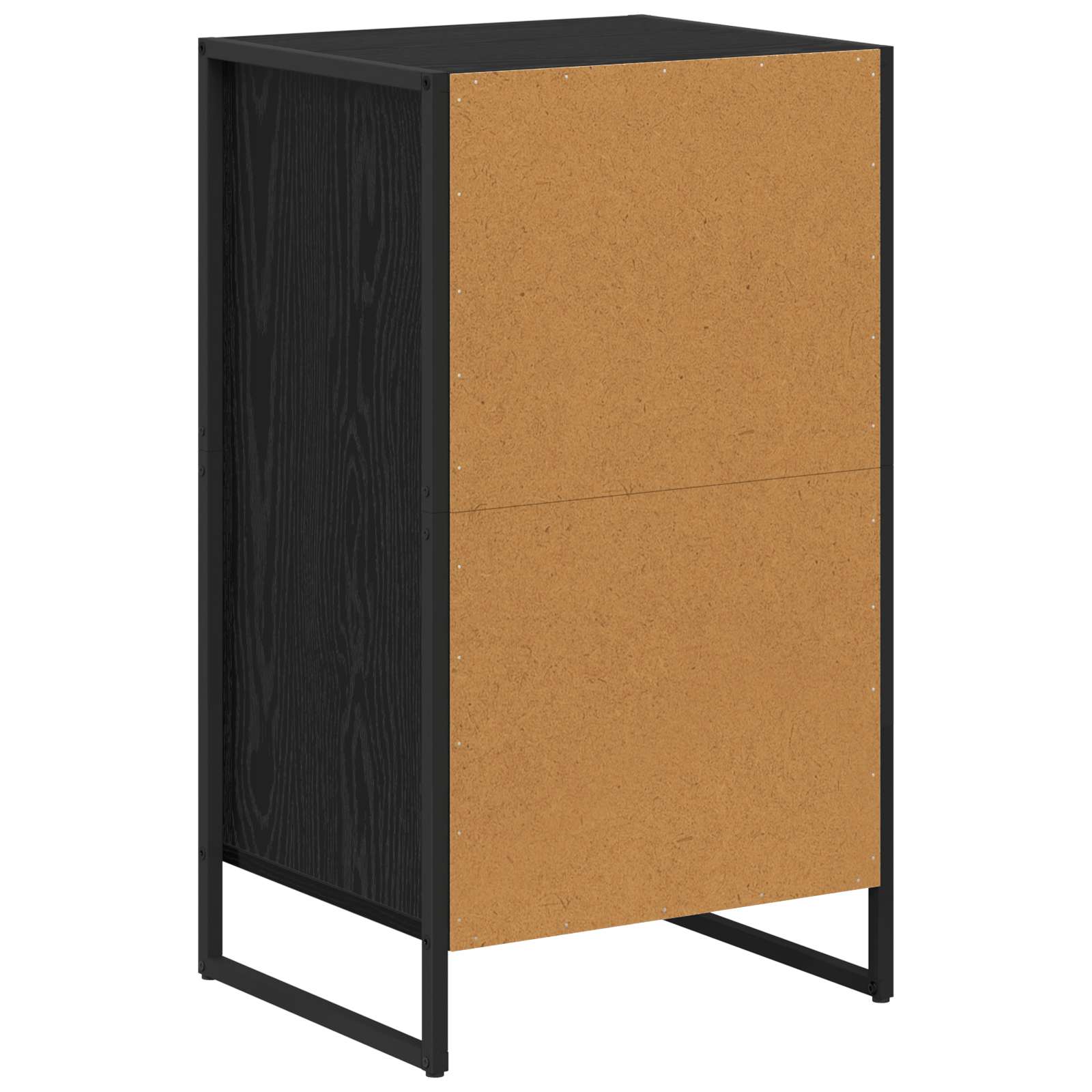 Cabinet Black oak 81 x 36 x 150.5 cm Engineered wood