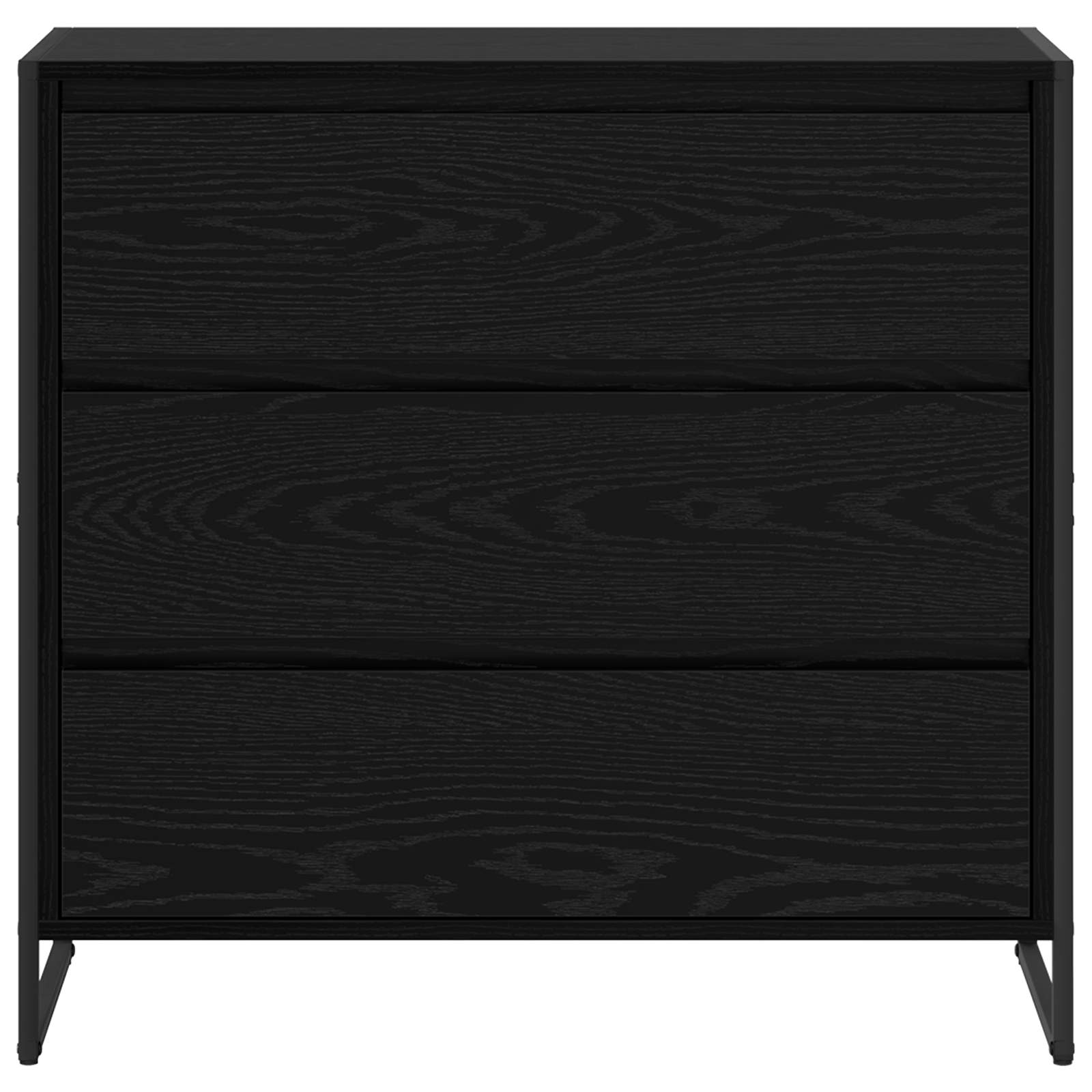 Kabalas Juodas ąžuolas 79 x 36 x 75.5 cm Apdirbta mediena