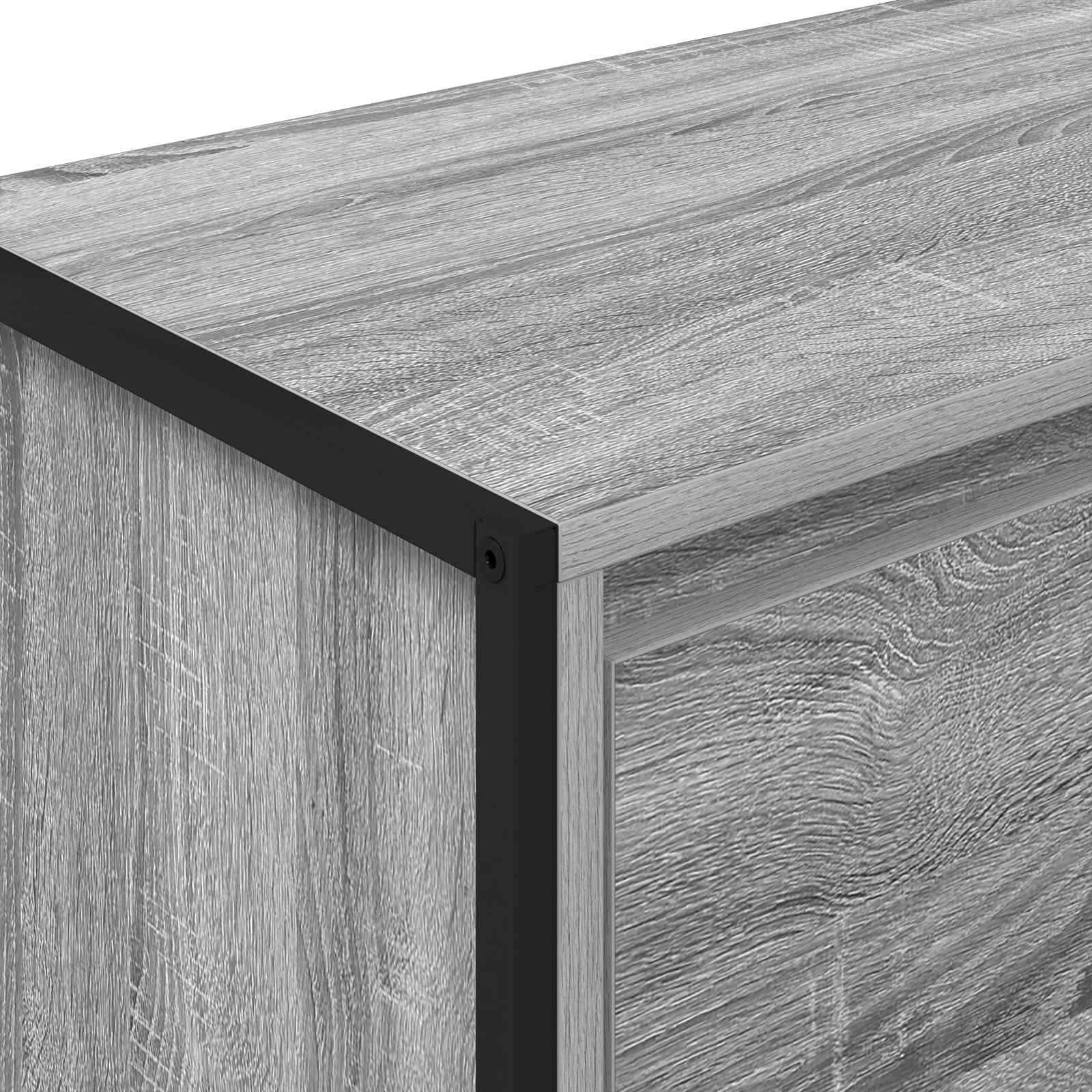 Kabalas Pilkas Sonoma 79 x 36 x 75.5 cm Apdirbta mediena