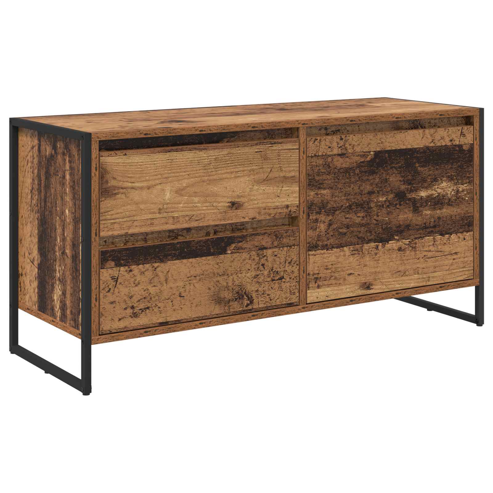 TV skapītis, antīks koks, 100 x 36 x 49.5 cm