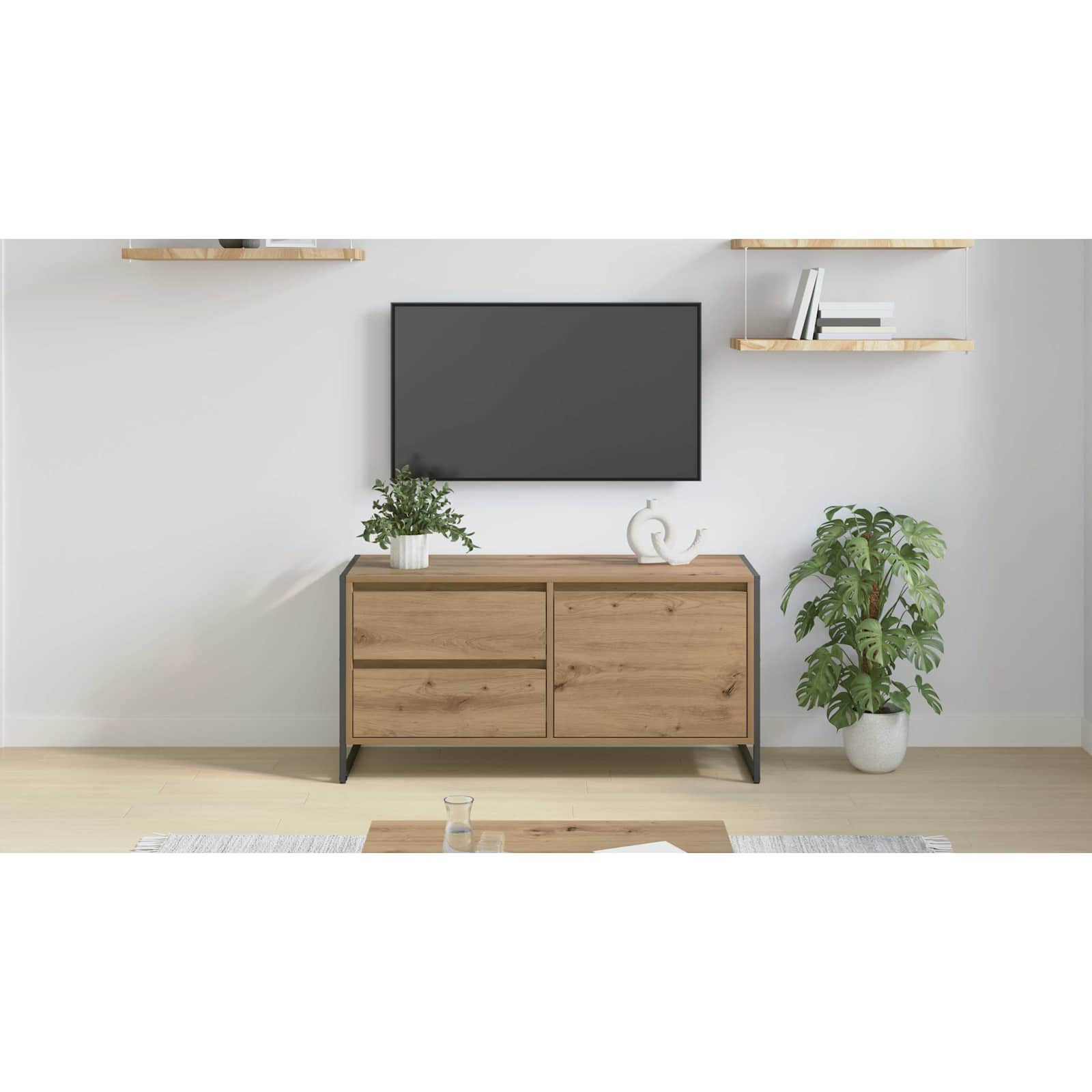 Televizoriaus spintelė Meistrų ąžuolas 100 x 36 x 49.5 cm