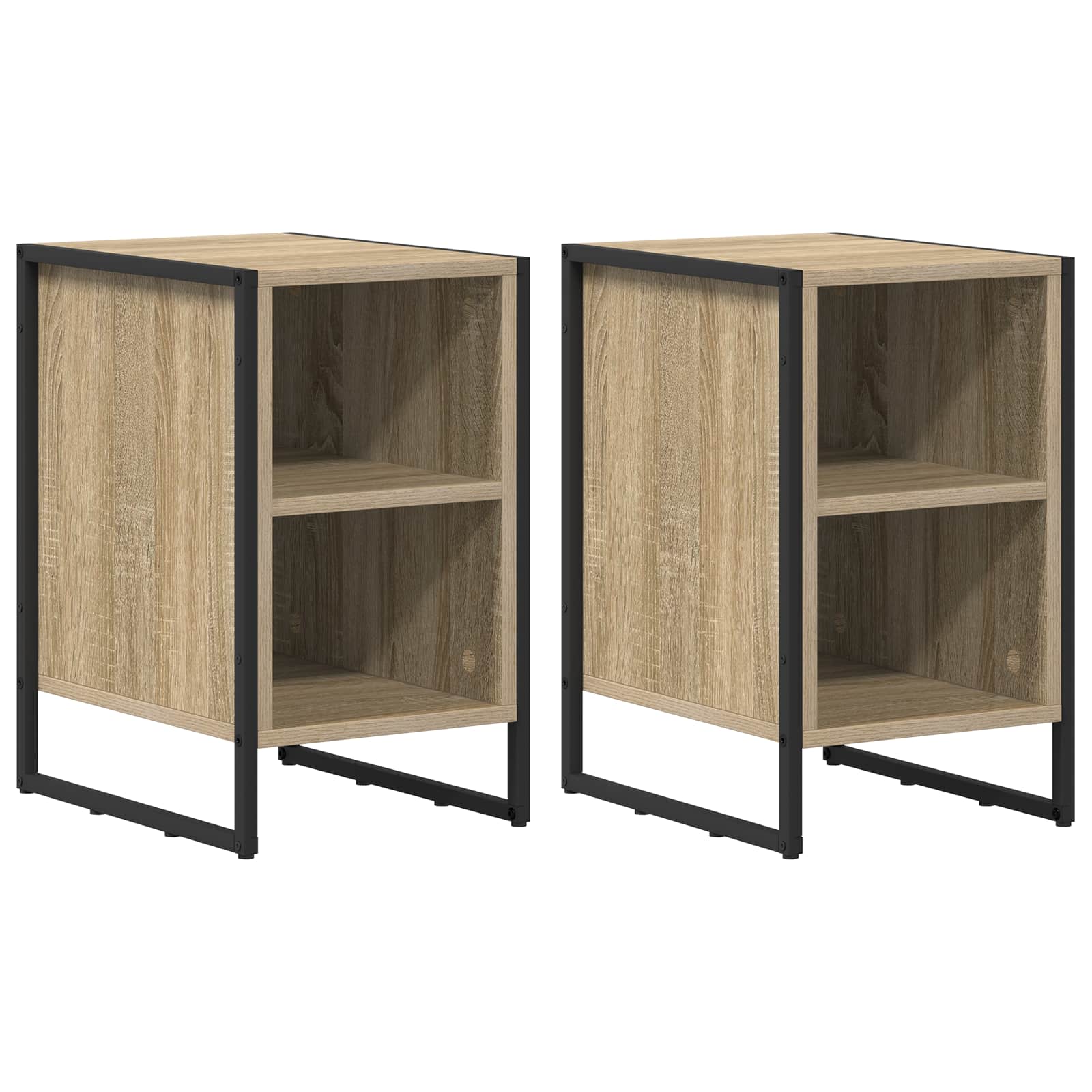 Naktinis staliukas 2 pcs Sonoma 39.5 x 30 x 50 cm