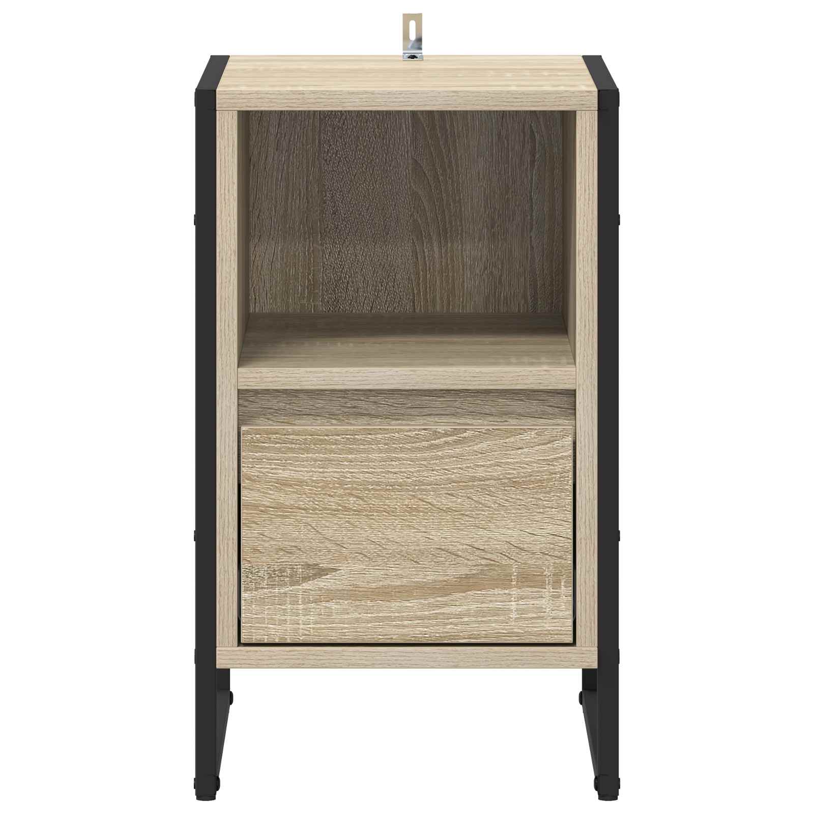 Naktinis staliukas su stalčių 2 pcs Sonoma 39,5 x 30 x 50 cm