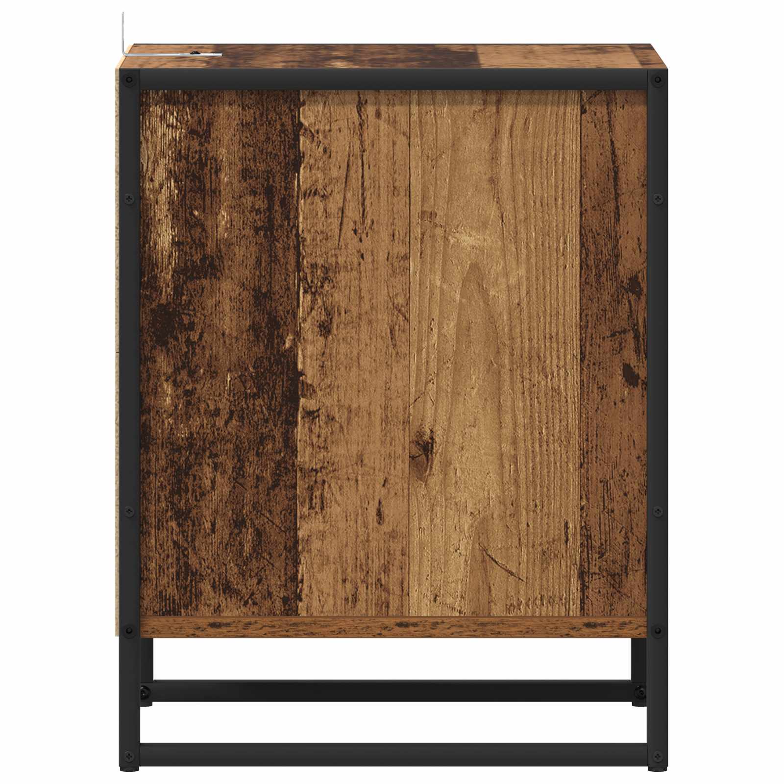 Nightstand with drawer Vintage wood 39.5 x 30 x 50 cm