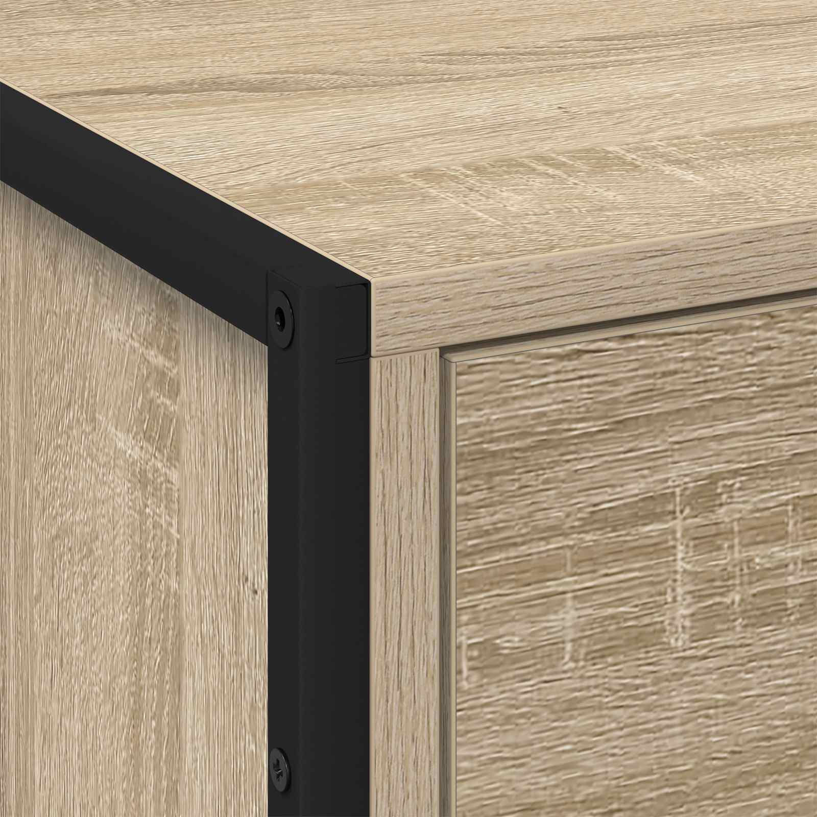 Naktinis staliukas su stalčių 2 pcs Sonoma 50 x 39.5 x 50 cm