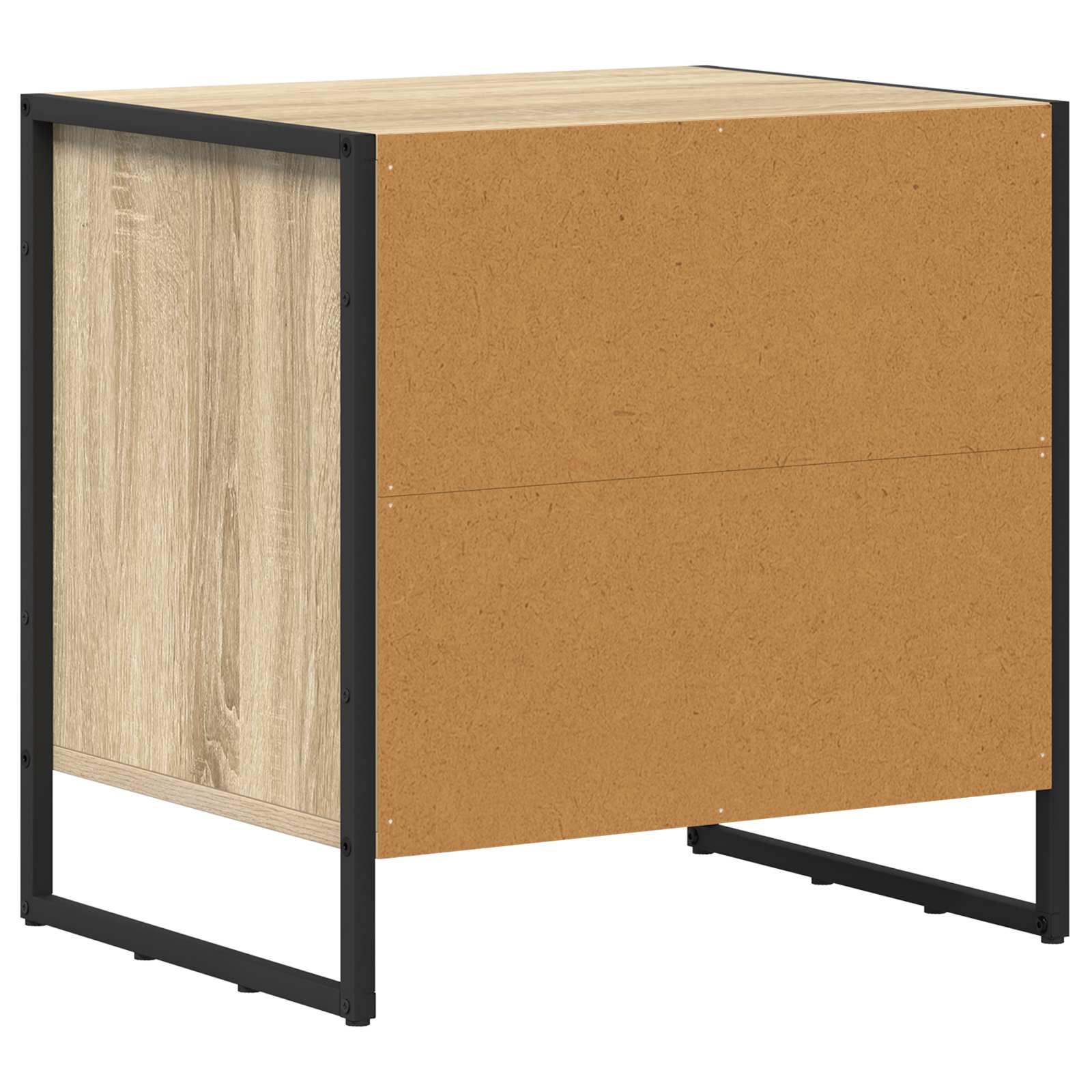 Naktinis staliukas su stalčių 2 pcs Sonoma 50 x 39.5 x 50 cm