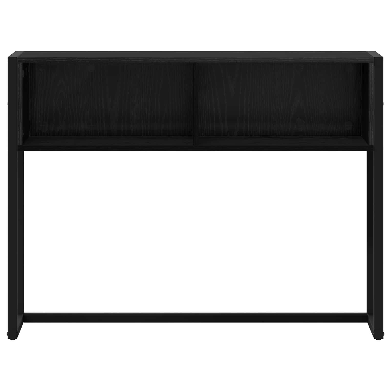 Žurnalinis staliukas Juodas ąžuolas 100 x 36 x 75 cm