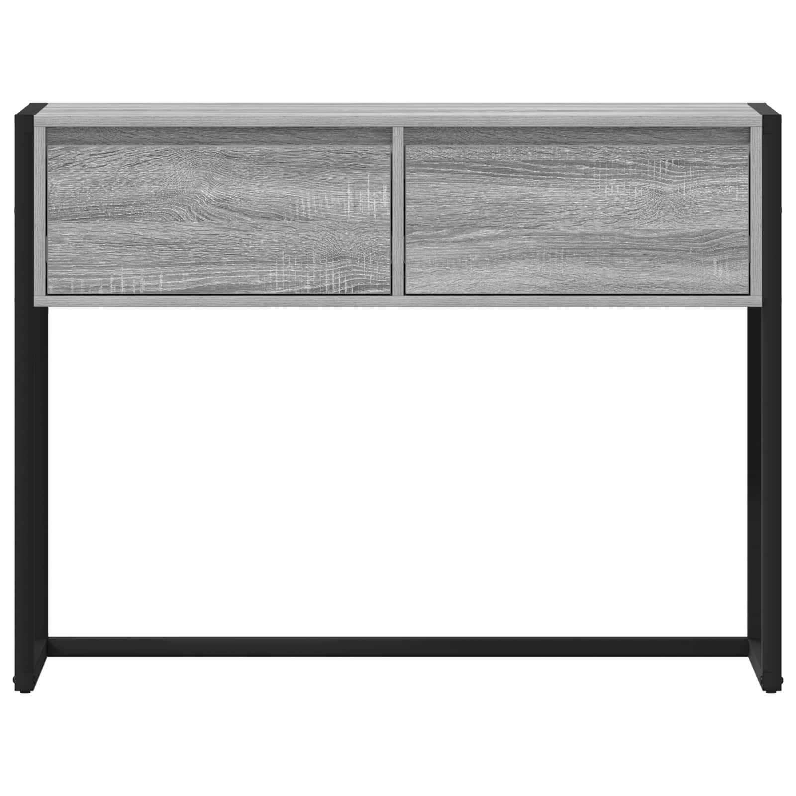 Žurnalinis staliukas su stalčių Pilkas Sonoma 100 x 36 x 75 cm