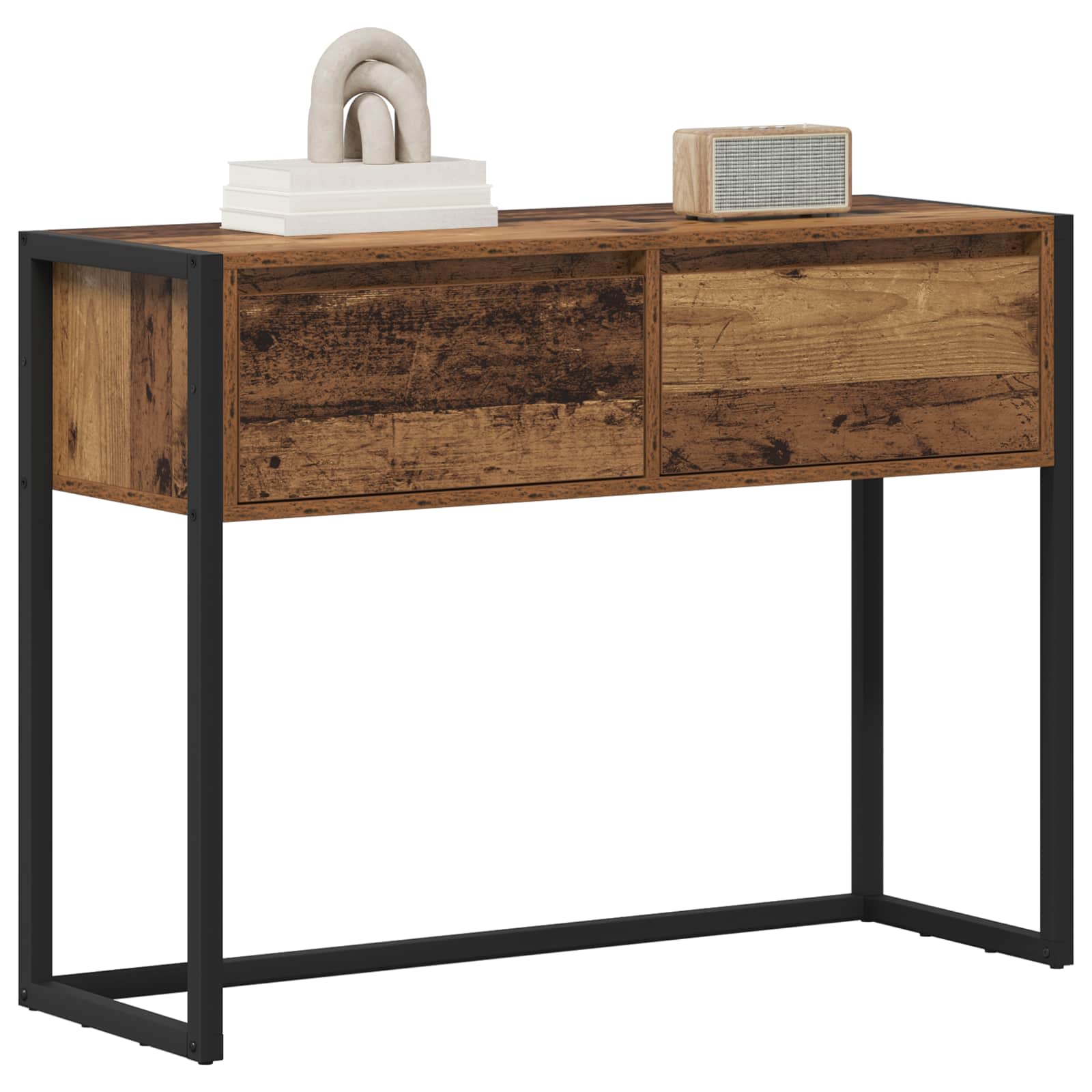 Coffee table Antique wood 100 x 36 x 75 cm