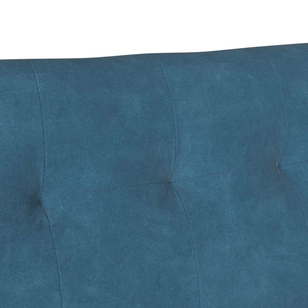 Česterfildo suolas Mėlyna 112 x 65.5 x 75 cm Aksomas
