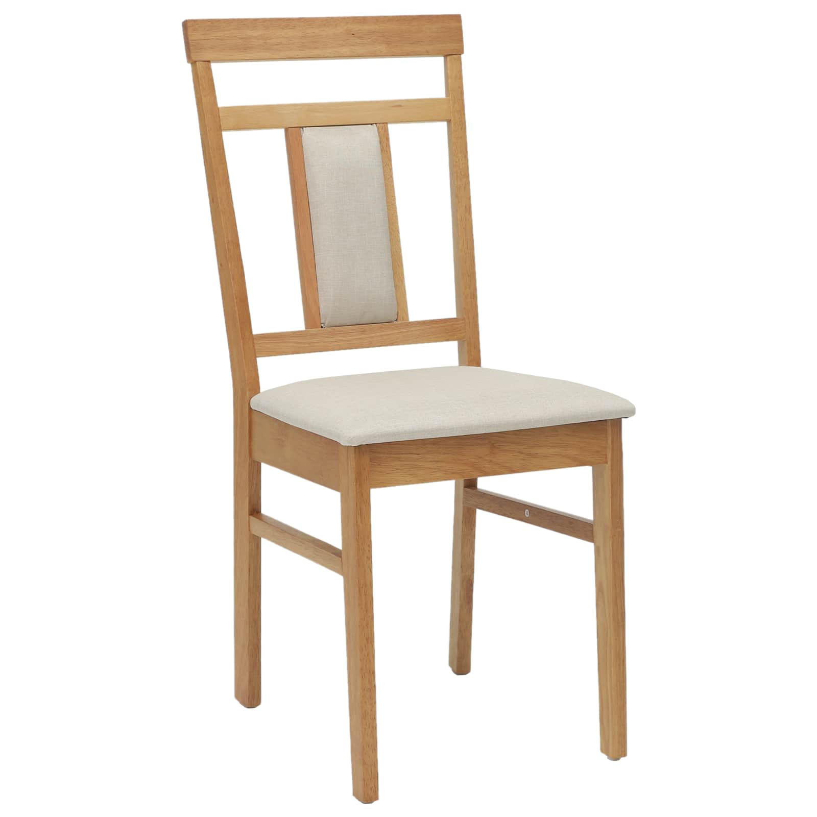 Dining chair 2 pcs Natural and light