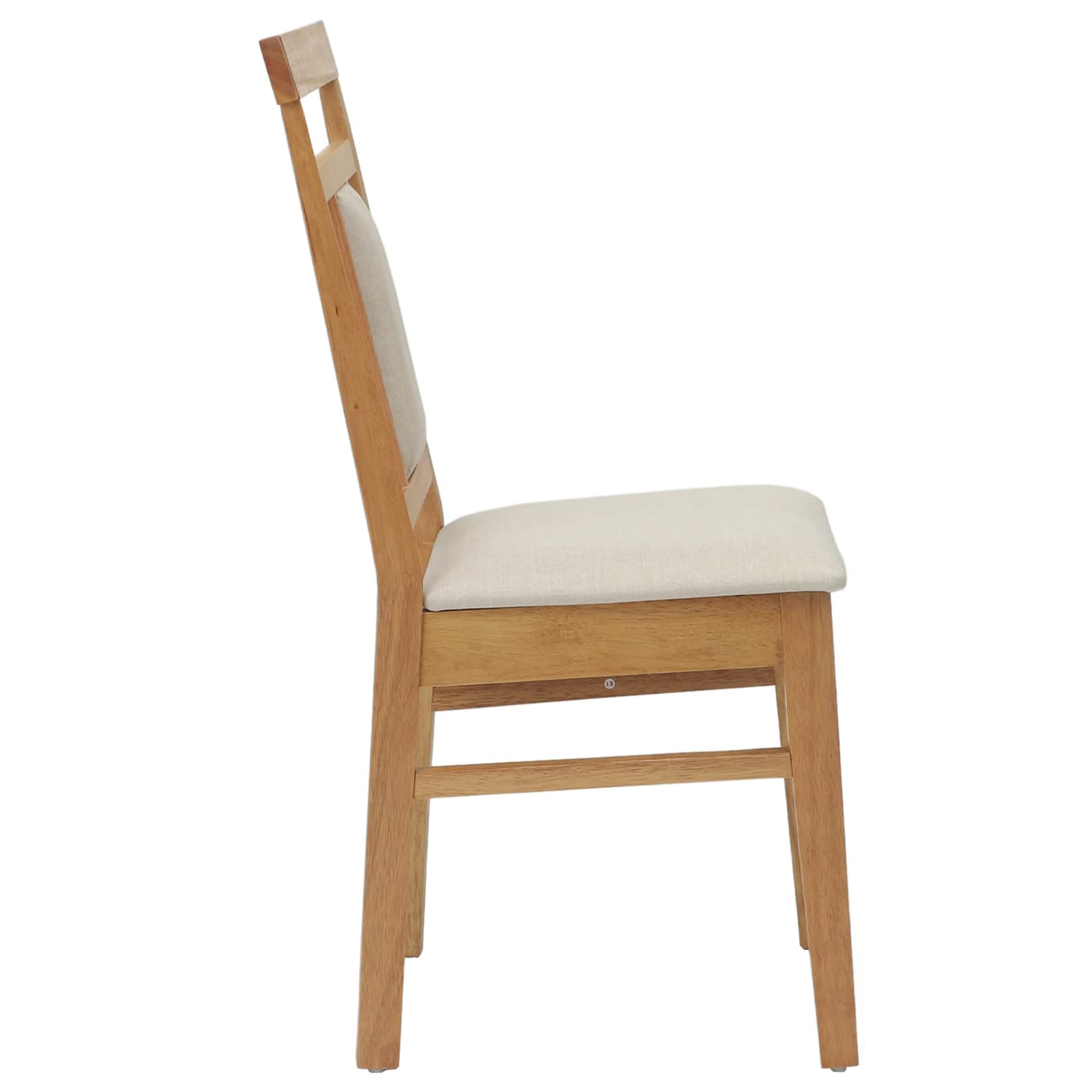 Dining chair 2 pcs Natural and light