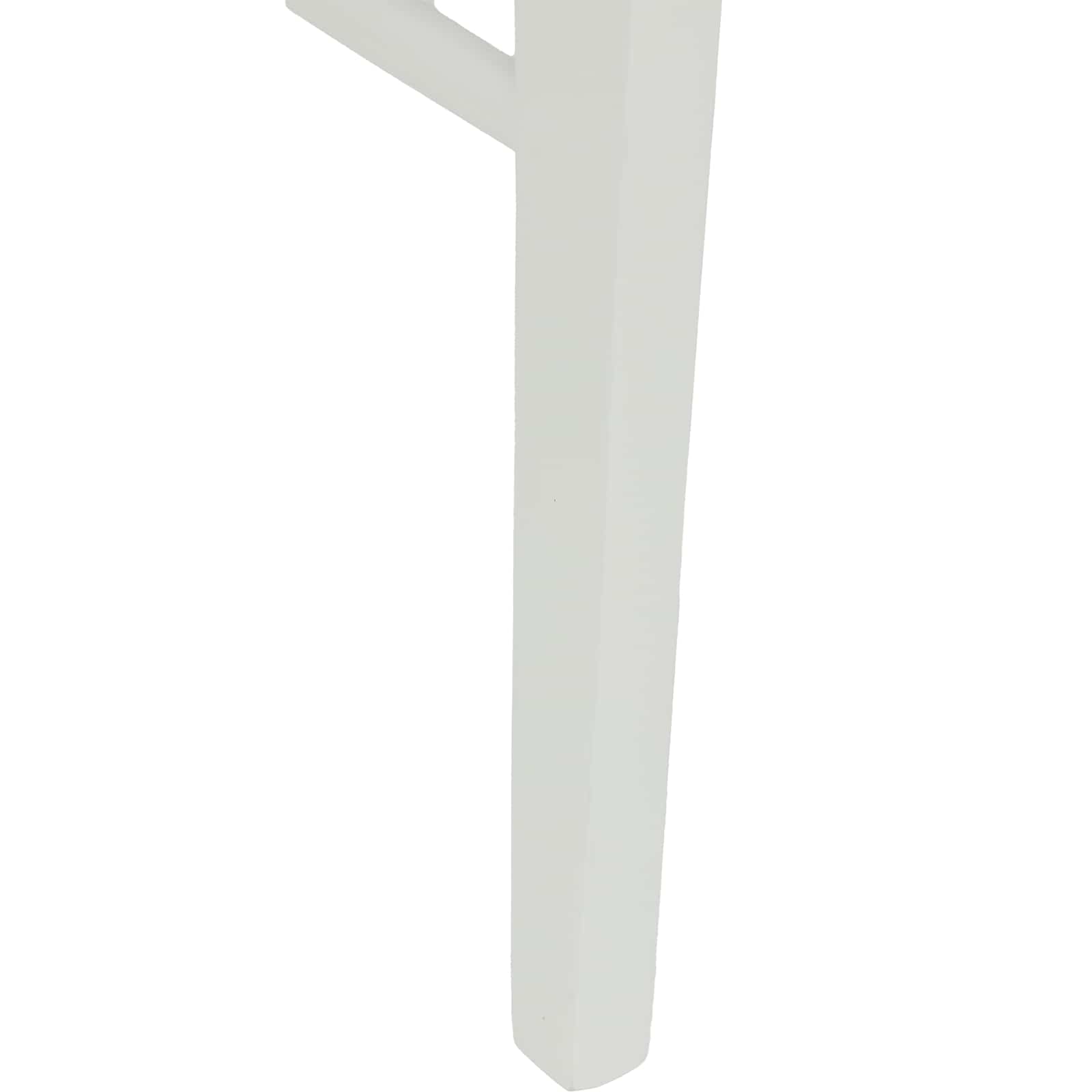 Dining chairs 2 pcs White and grey Solid rubberwood