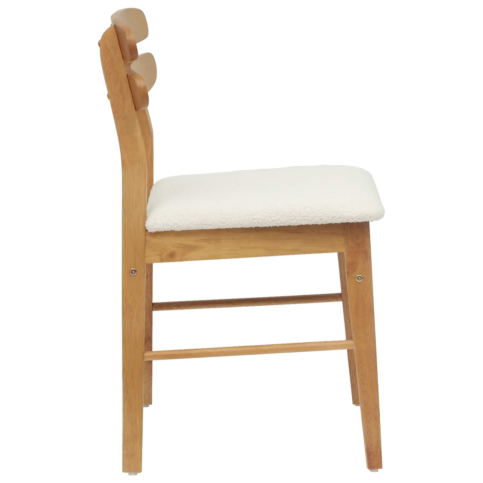 Dining chair 2 pcs Natural and light
