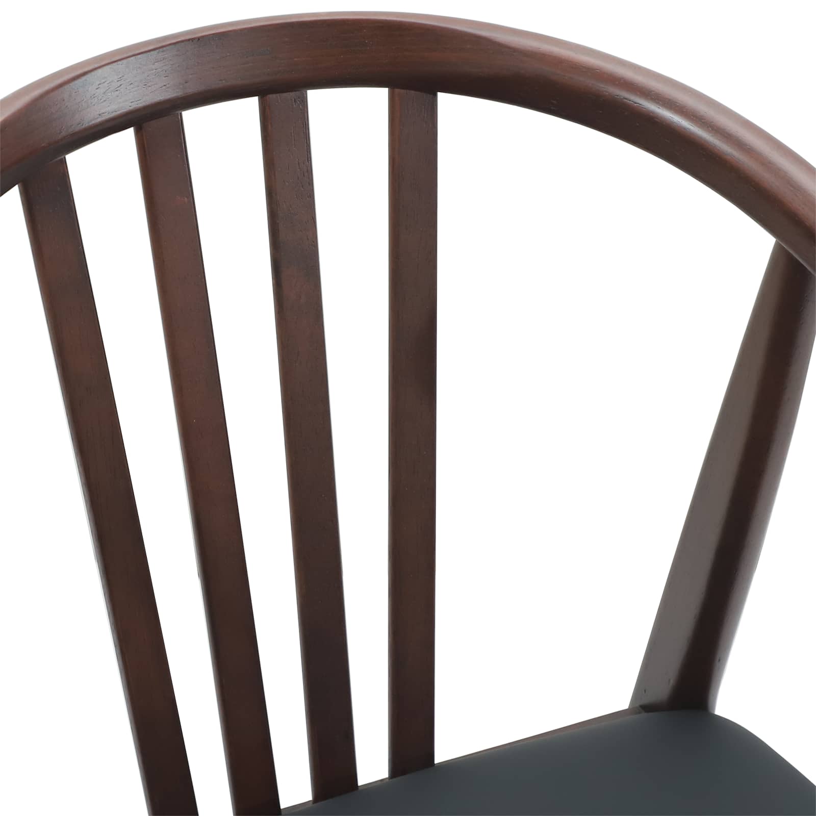 Dining chair 2 pcs Light brown and black