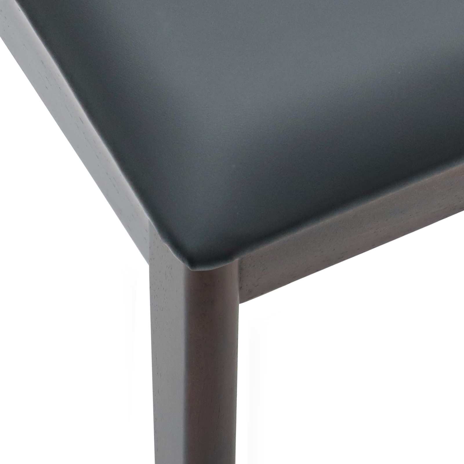 Dining chair 2 pcs Light brown and black