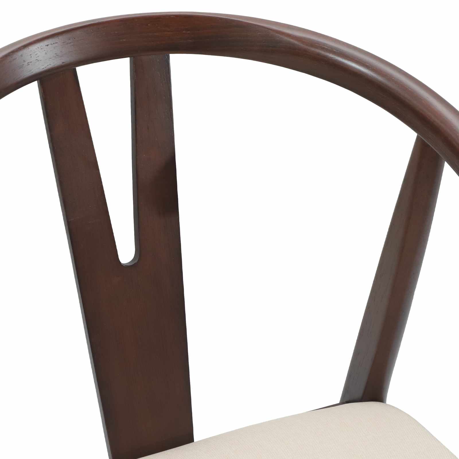 Dining chair 2 pcs Light brown and light wood