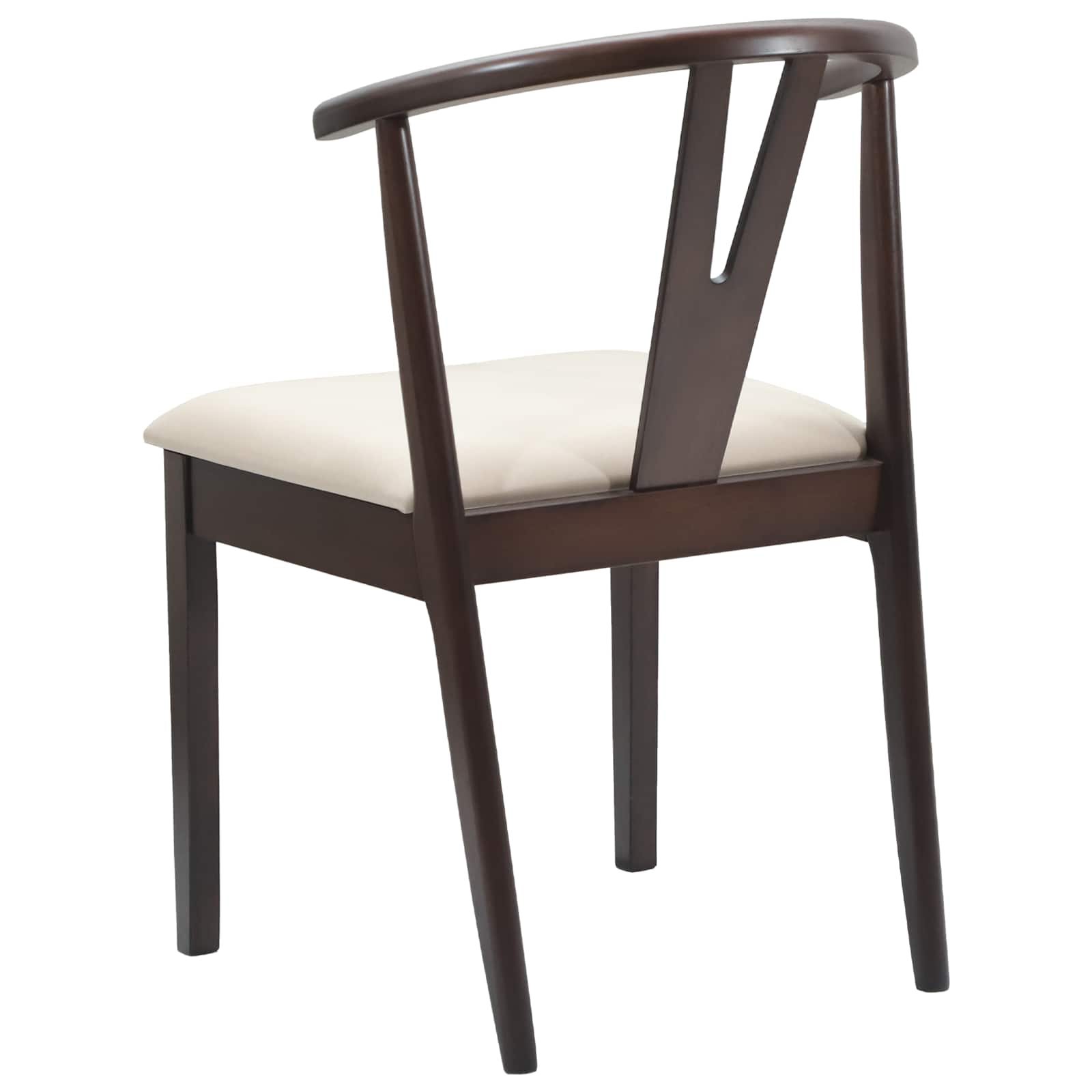 Dining chair 2 pcs Light brown and light wood